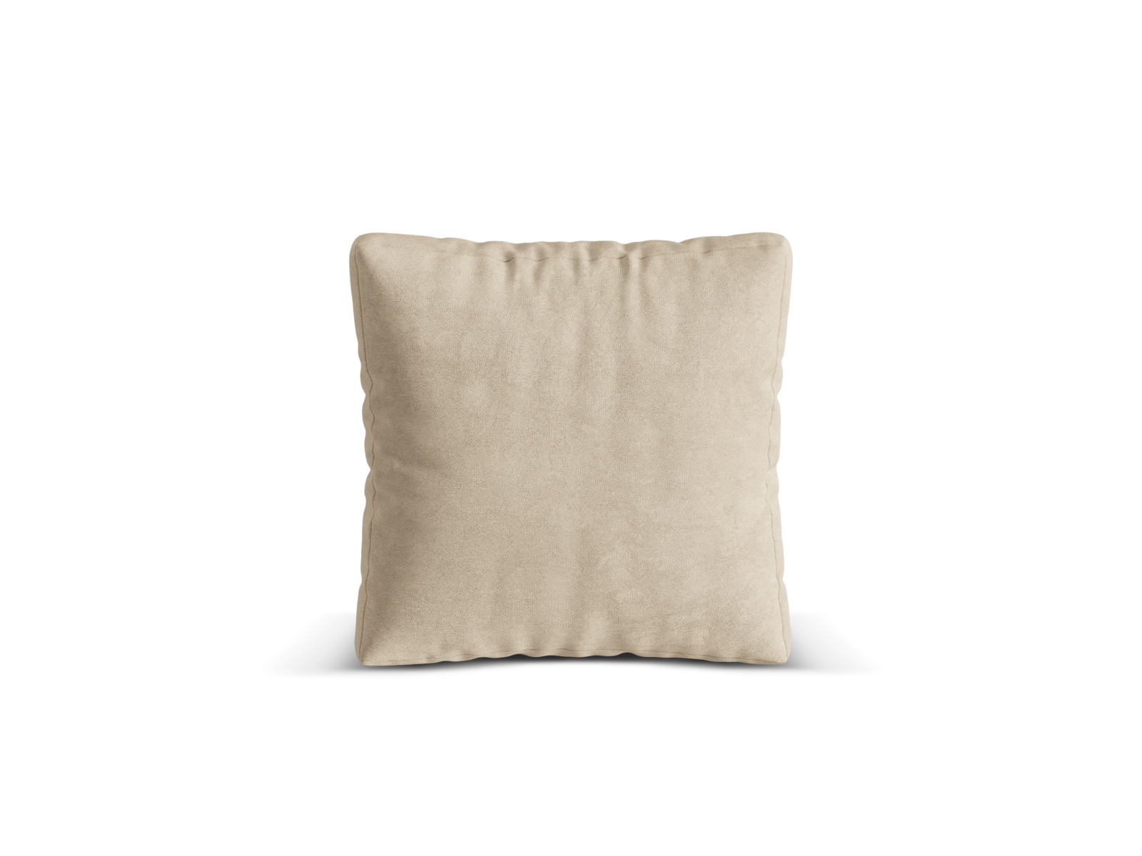 Micadoni Kissen Martina Samt Vogue Helles Beige 40x40 moebelfaktor