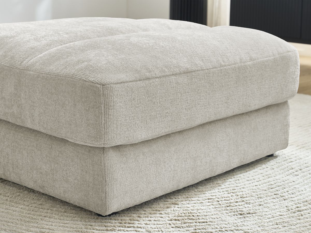 Bobochic Sierra Pouf Strukturstoff Beige