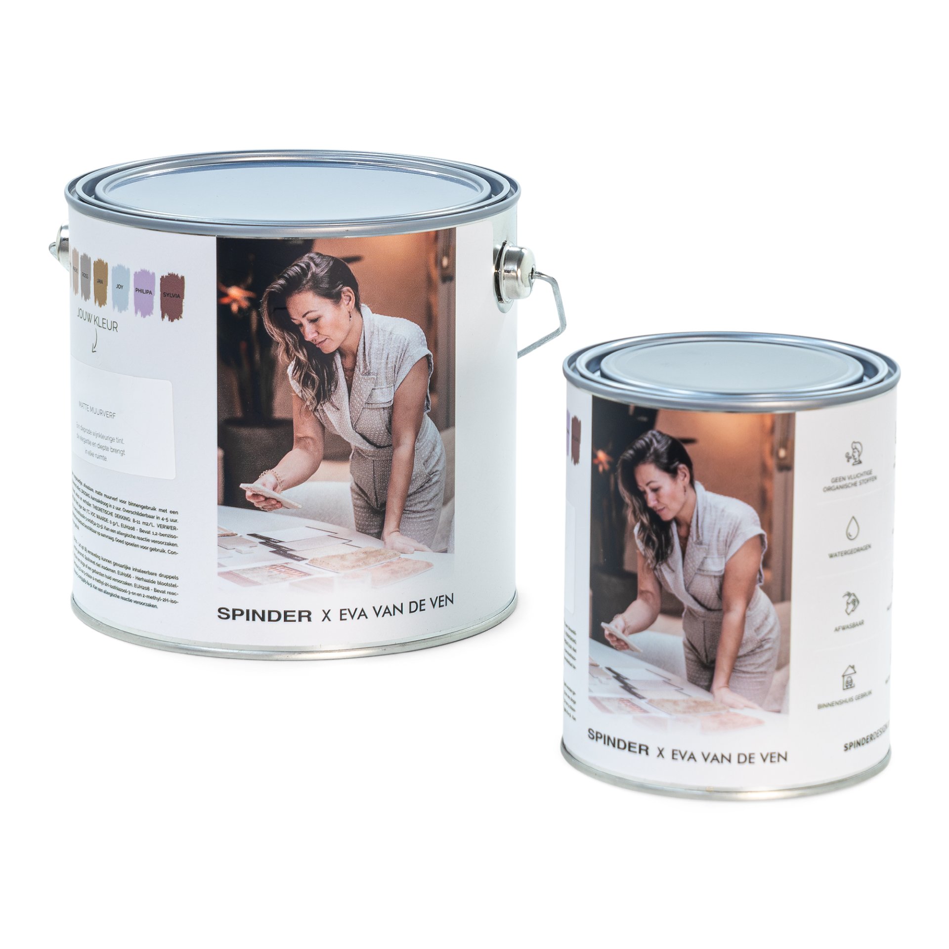 Spinder Design Wandfarbe Thomas 2,5 Liter
