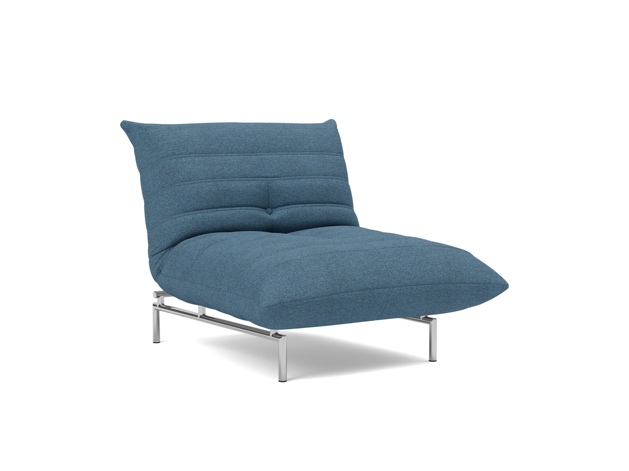 Sessel Mikunjo Strukturierter Stoff Weda 302-Weda-Blue
