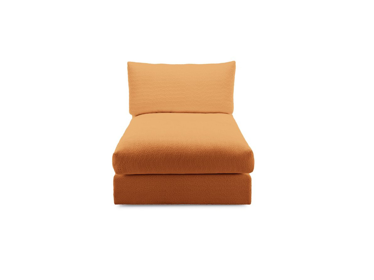 Bobochic Paris Méridienne-Modul Bouclé-Stoff Gelb