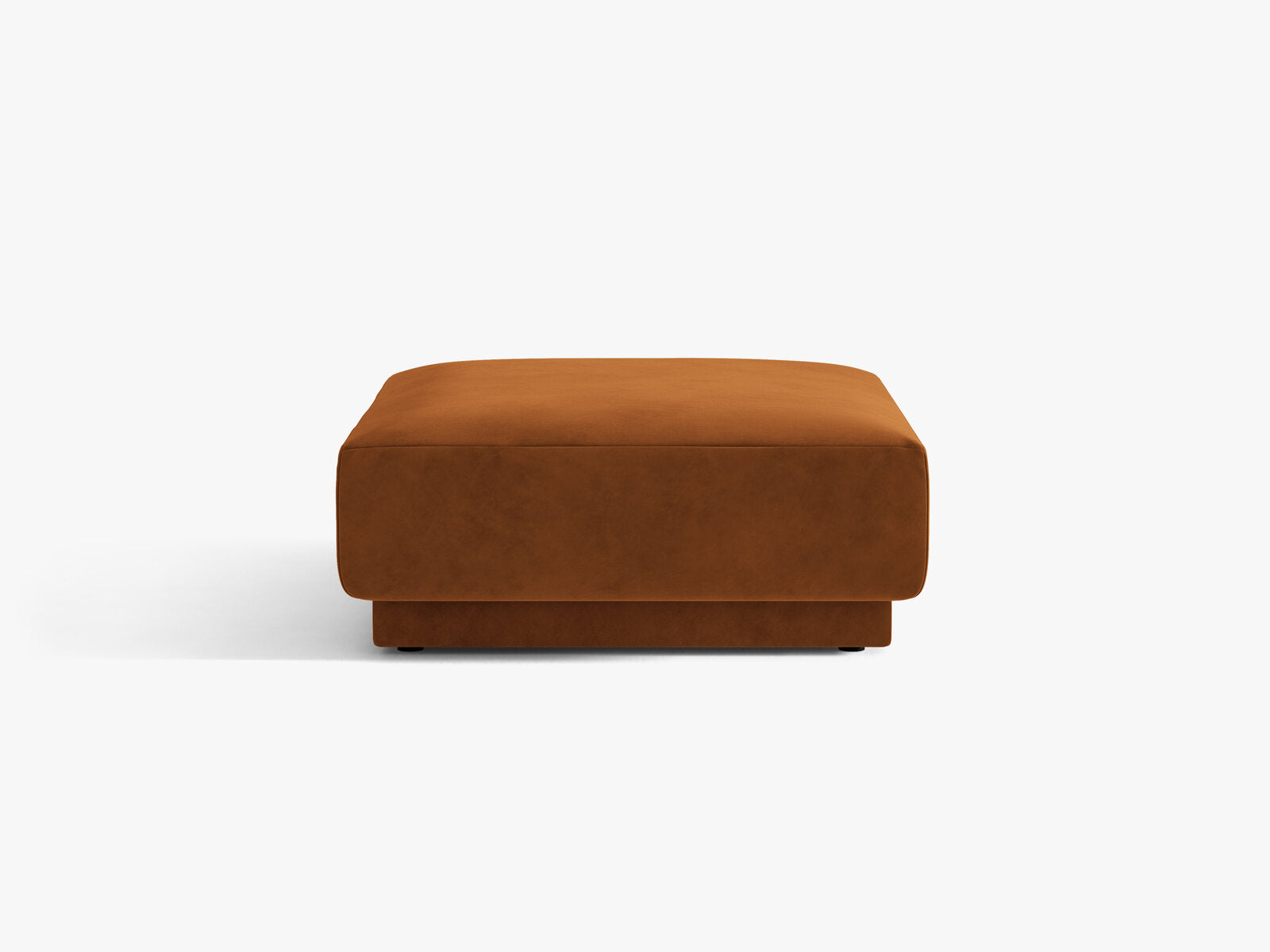 Micadoni Hocker Miley 1-Sitzer Samt Bluvel Terrakotta