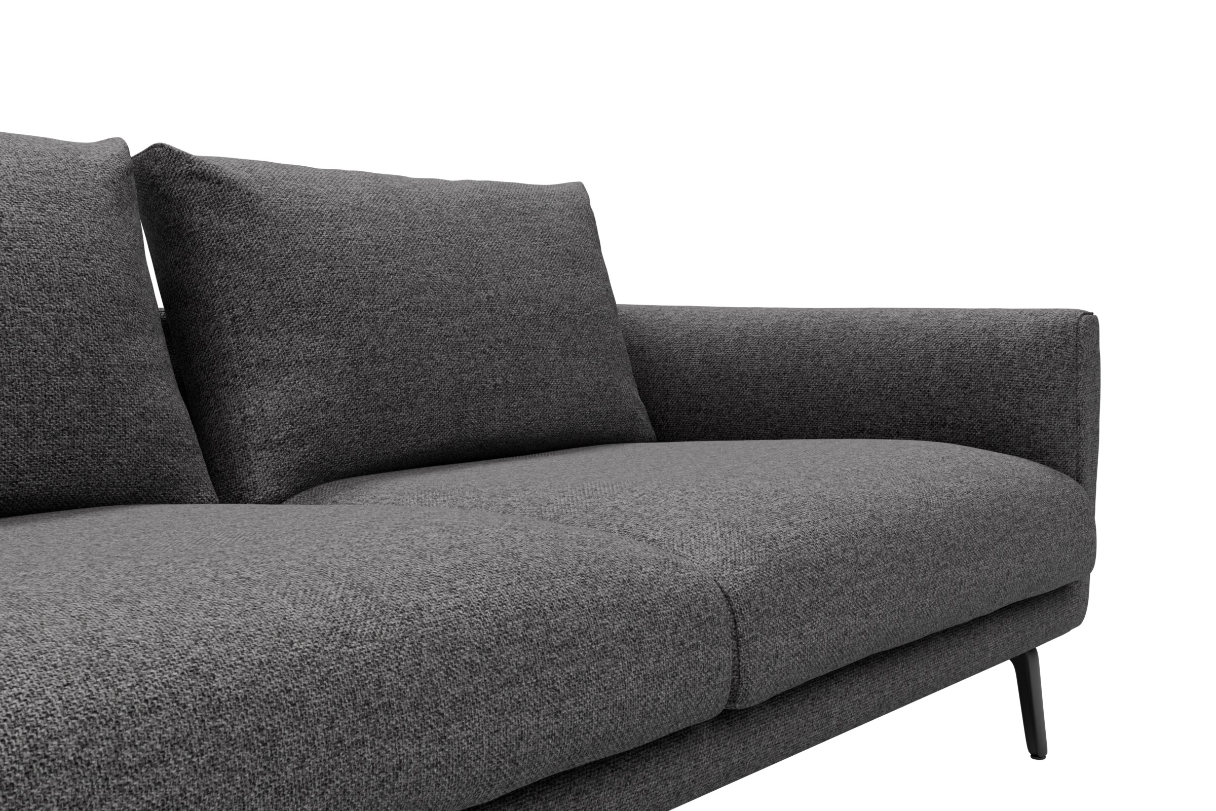 Sofa Karl 2-5-Sitzer Sama-Antracite