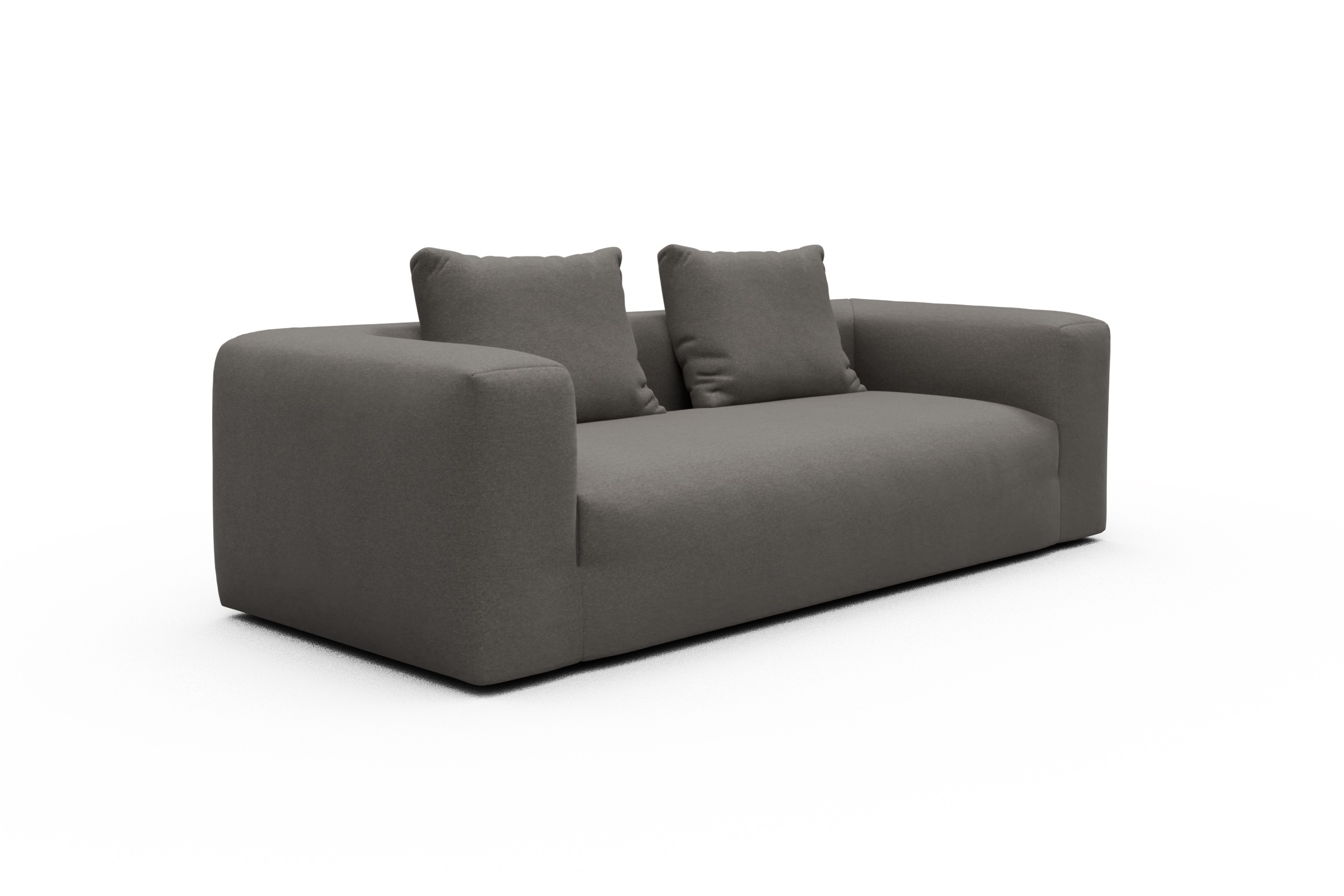 Sofa Fred 3-Sitzer Satya-Taupe