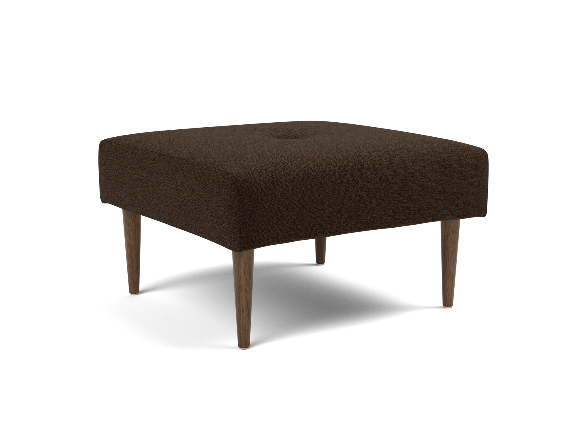 Hocker Recast Strukturierter Stoff Taura 358-Chocco