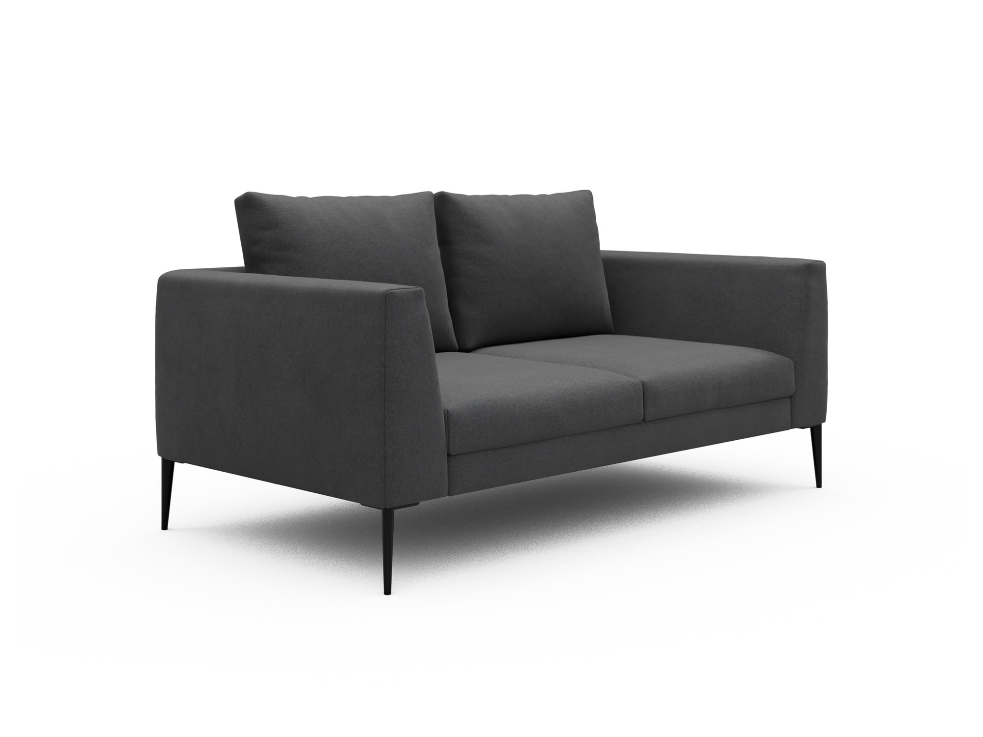 Skandi Home Sofa Paul 2-Sitzer Satya-Zinc moebelfaktor