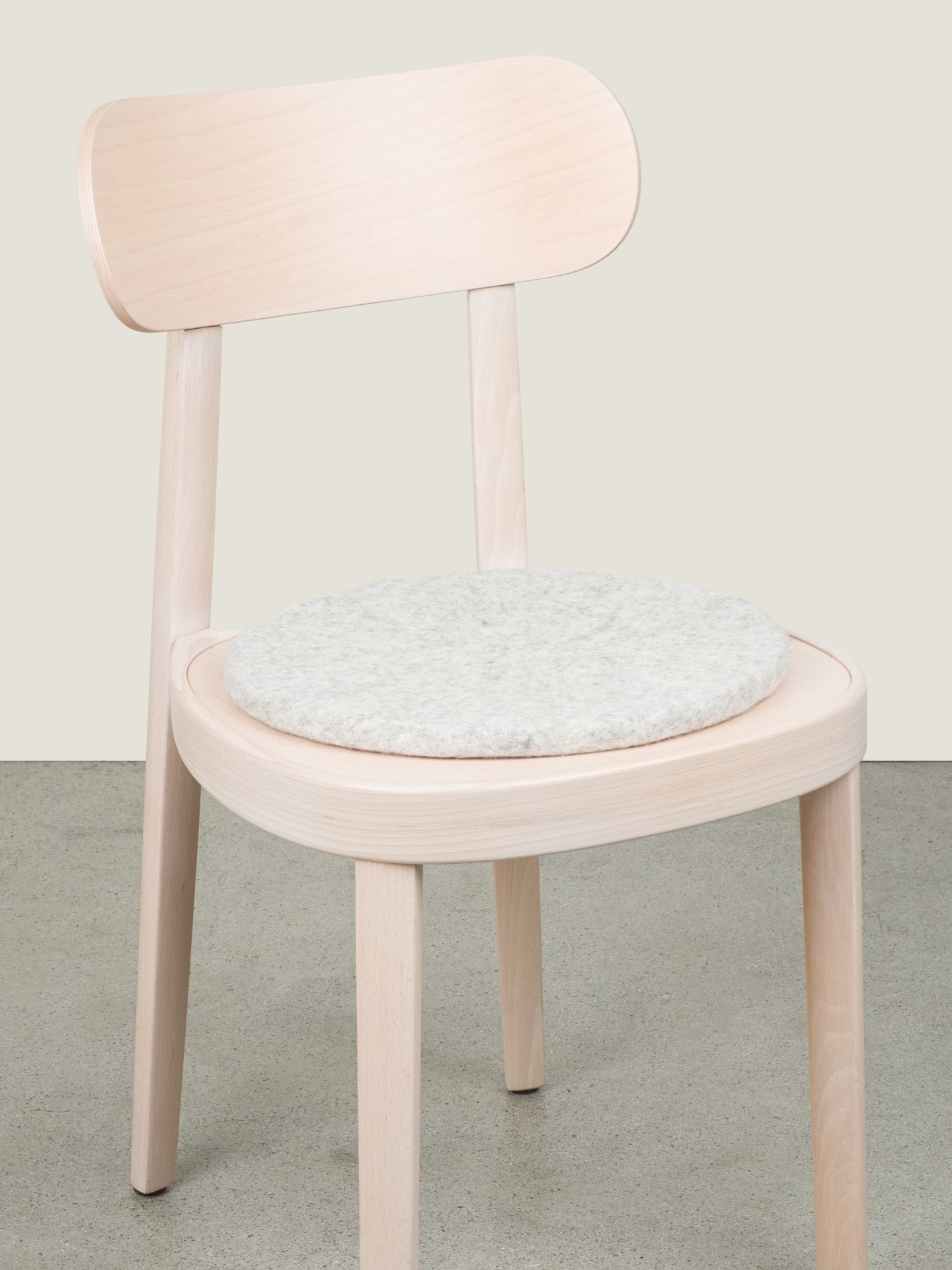 myfelt Bela - Flache Sitzauflage rund