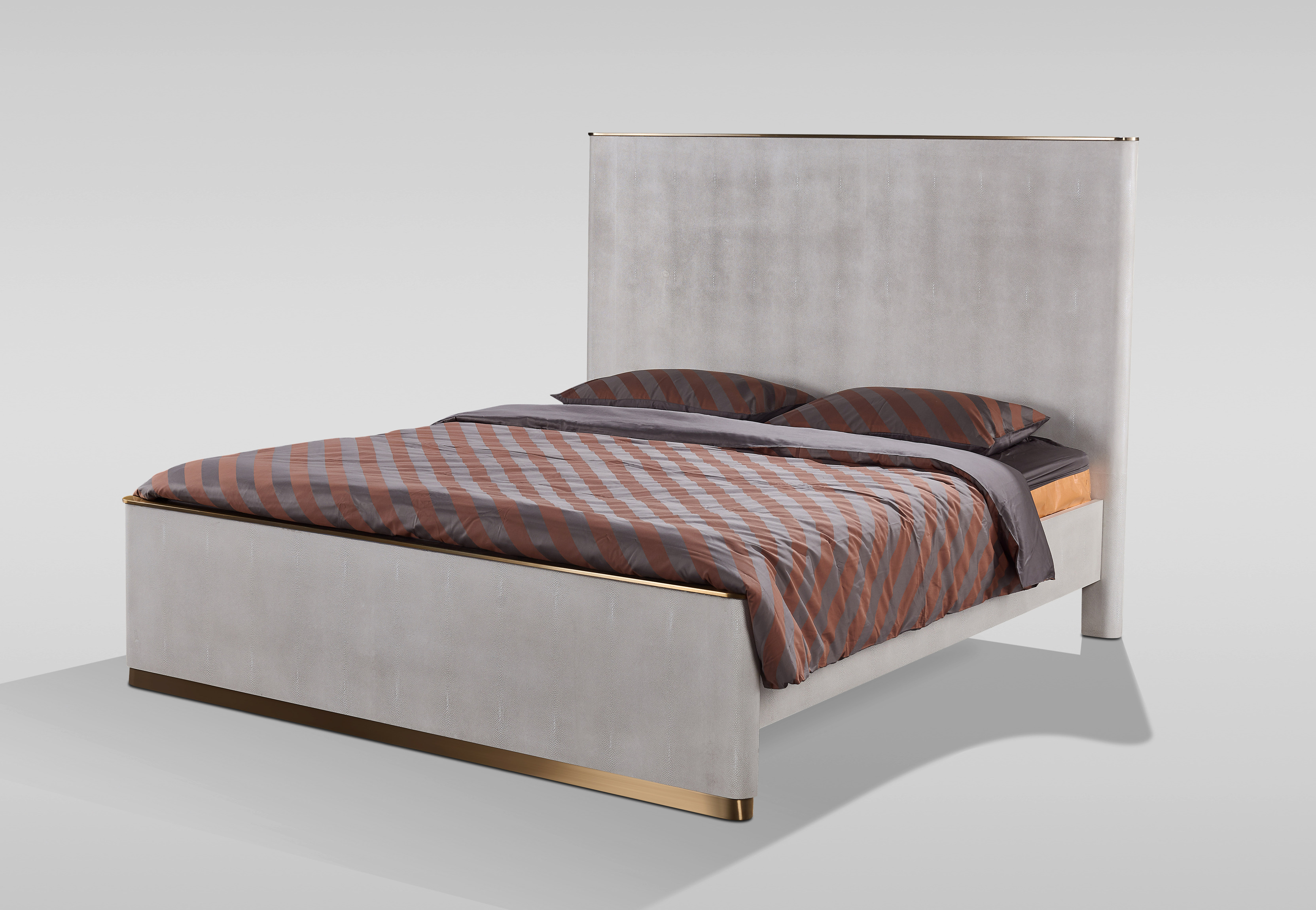 Livin Hill Set Stilig Bedroom: Polsterbett + 2× Nachttisch 160 × 200 cm