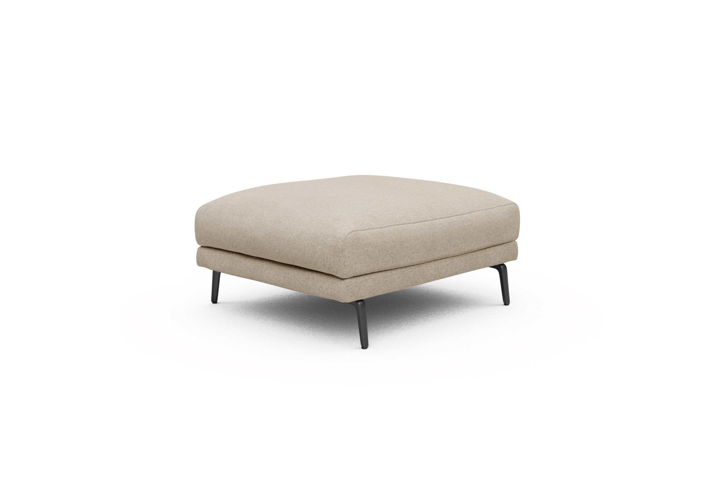 Sitzhocker Karl Casone-Natural-Beige