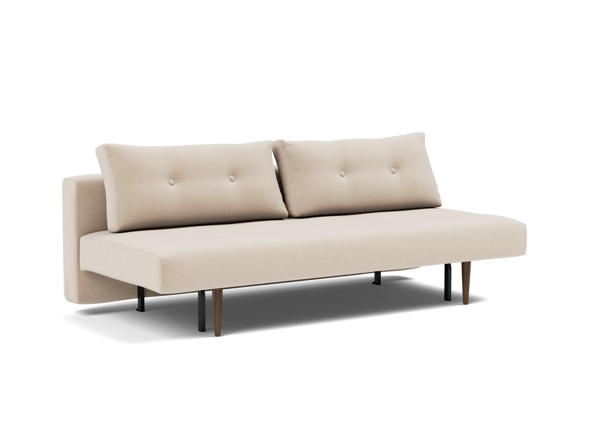 Schlafsofa Recast Chenille Esina 410-Almond-Beige