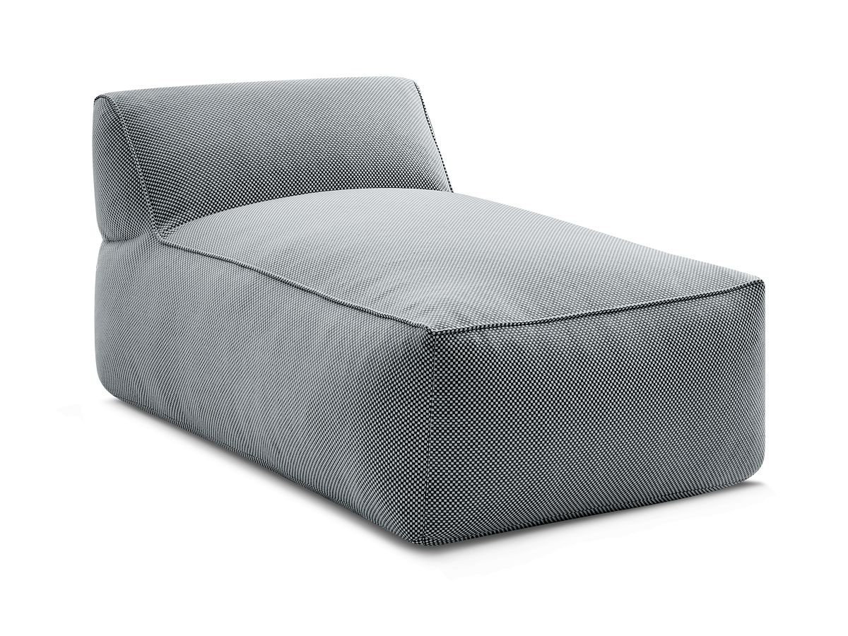 Bobochic Riviera Méridienne-Modul Melange-Stoff Schwarz