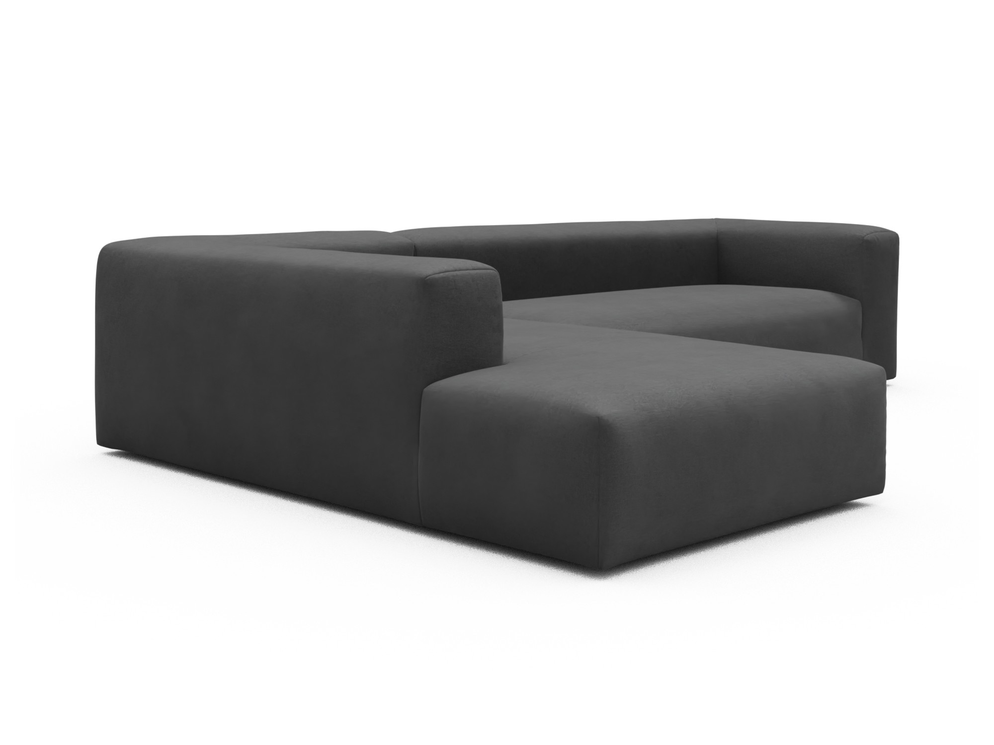 Skandi Home Ecksofa Fred Relax-Ecke links mit 2,5-Sitzer Satya-Zinc moebelfaktor