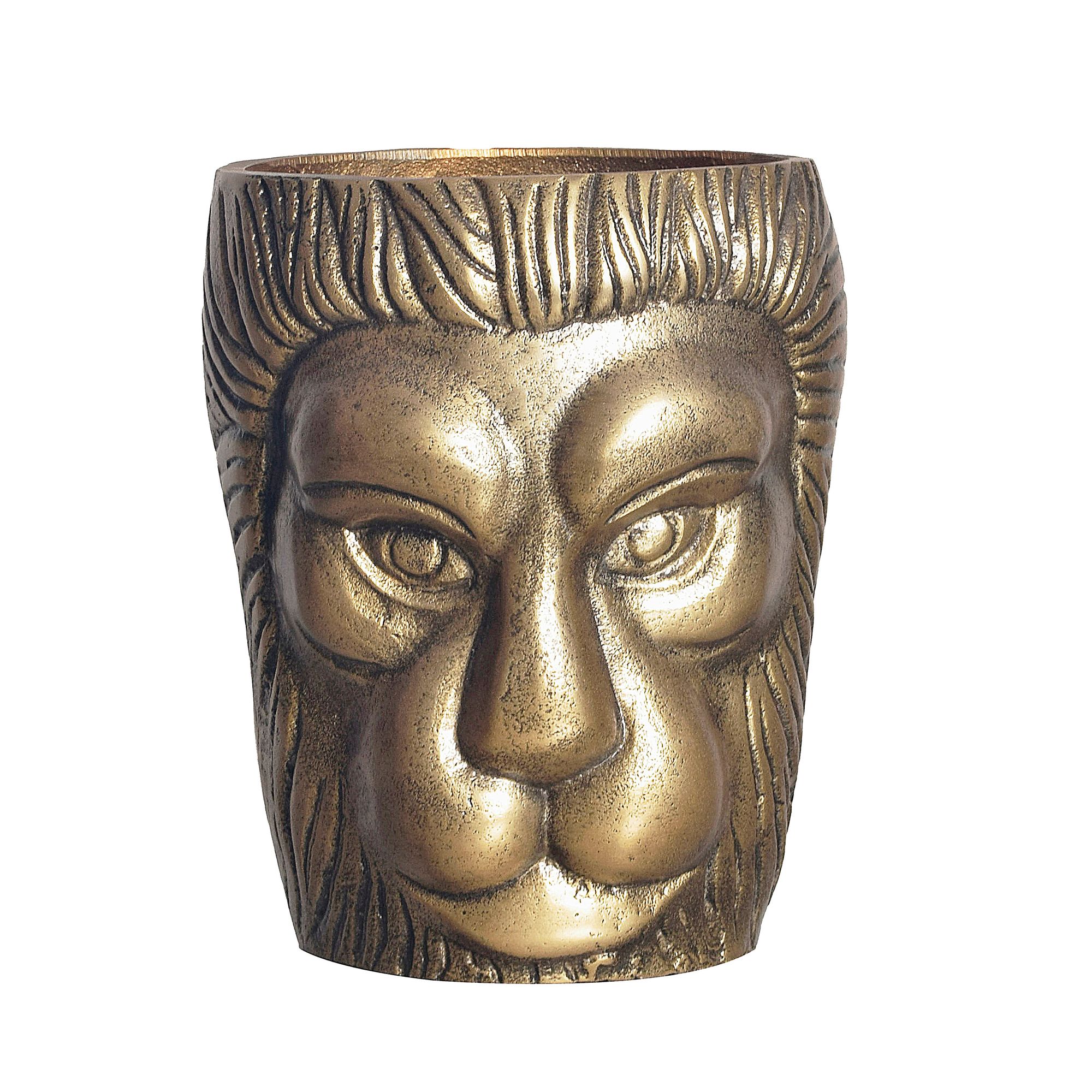 Tischvase Inndyr Aluminium Gold Ø 18 cm