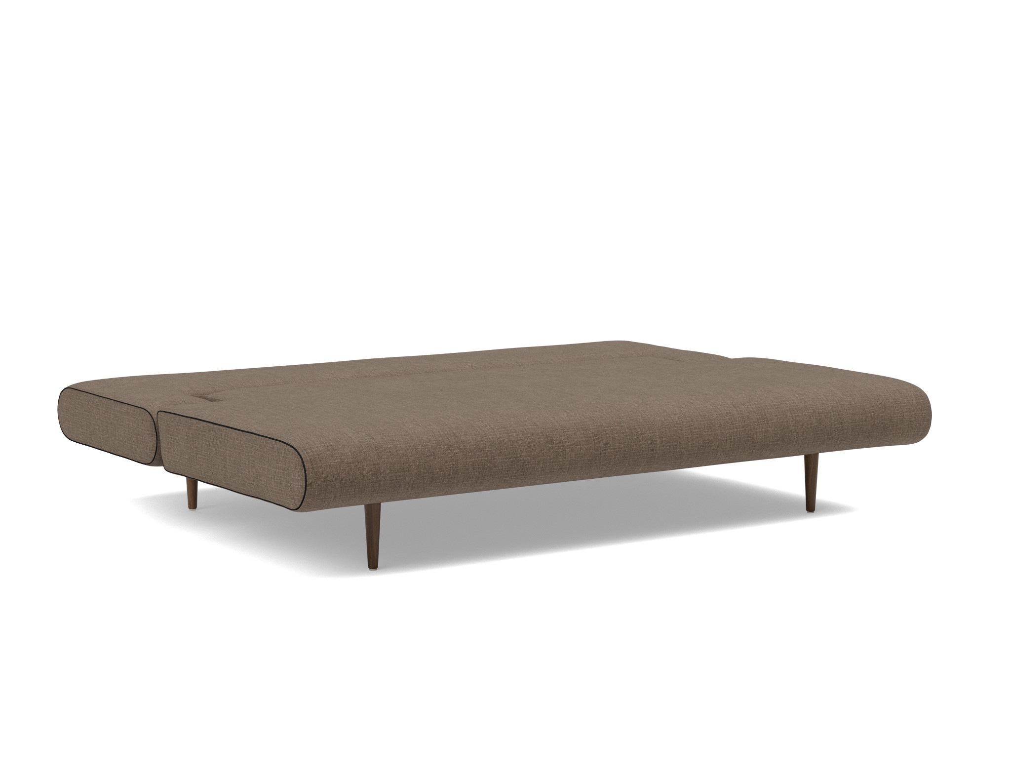 Schlafsofa Unfurl Lounger Chenille Esina 411-Cedar-Brown