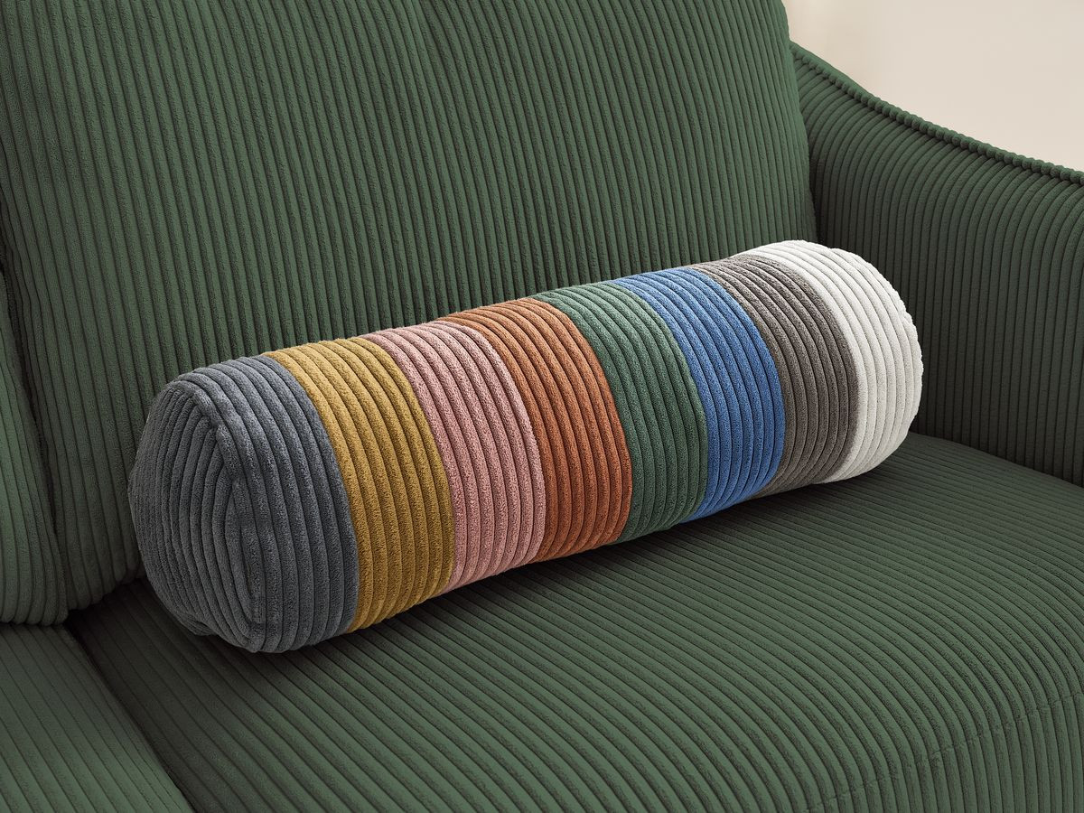 Bobochic Lenny Schlafsofa 3-Sitzer Cordsamt Grün