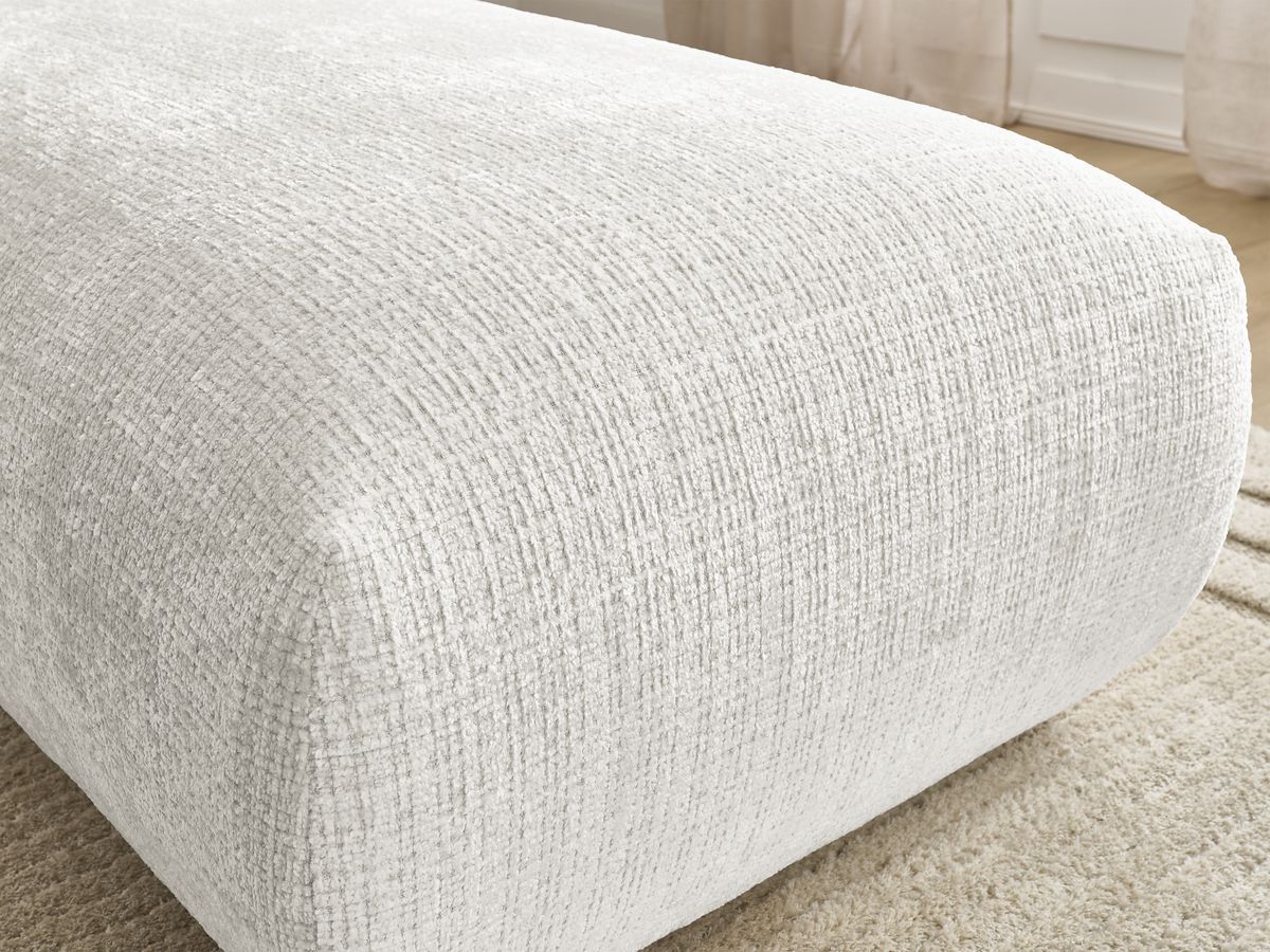 Bobochic Sirius Sofa Strukturstoff Weiß