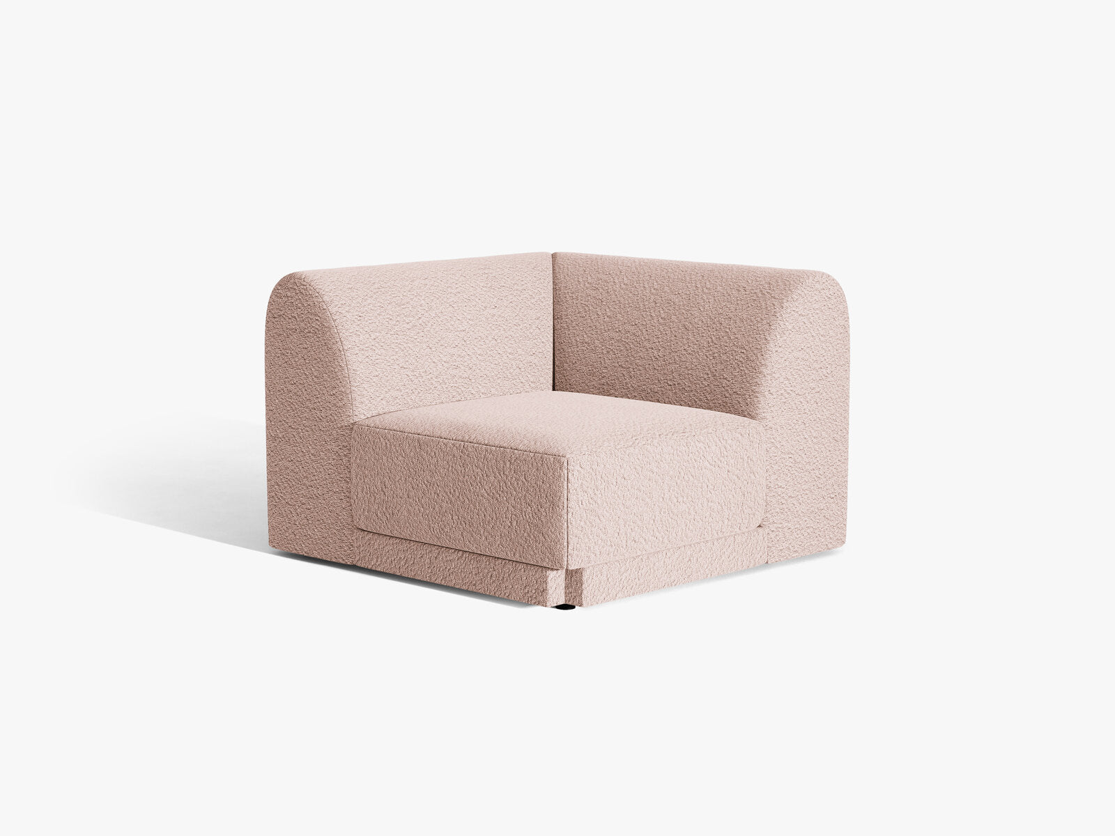 Micadoni Modul Ecke Miley Boucle Baloo Puderrosa