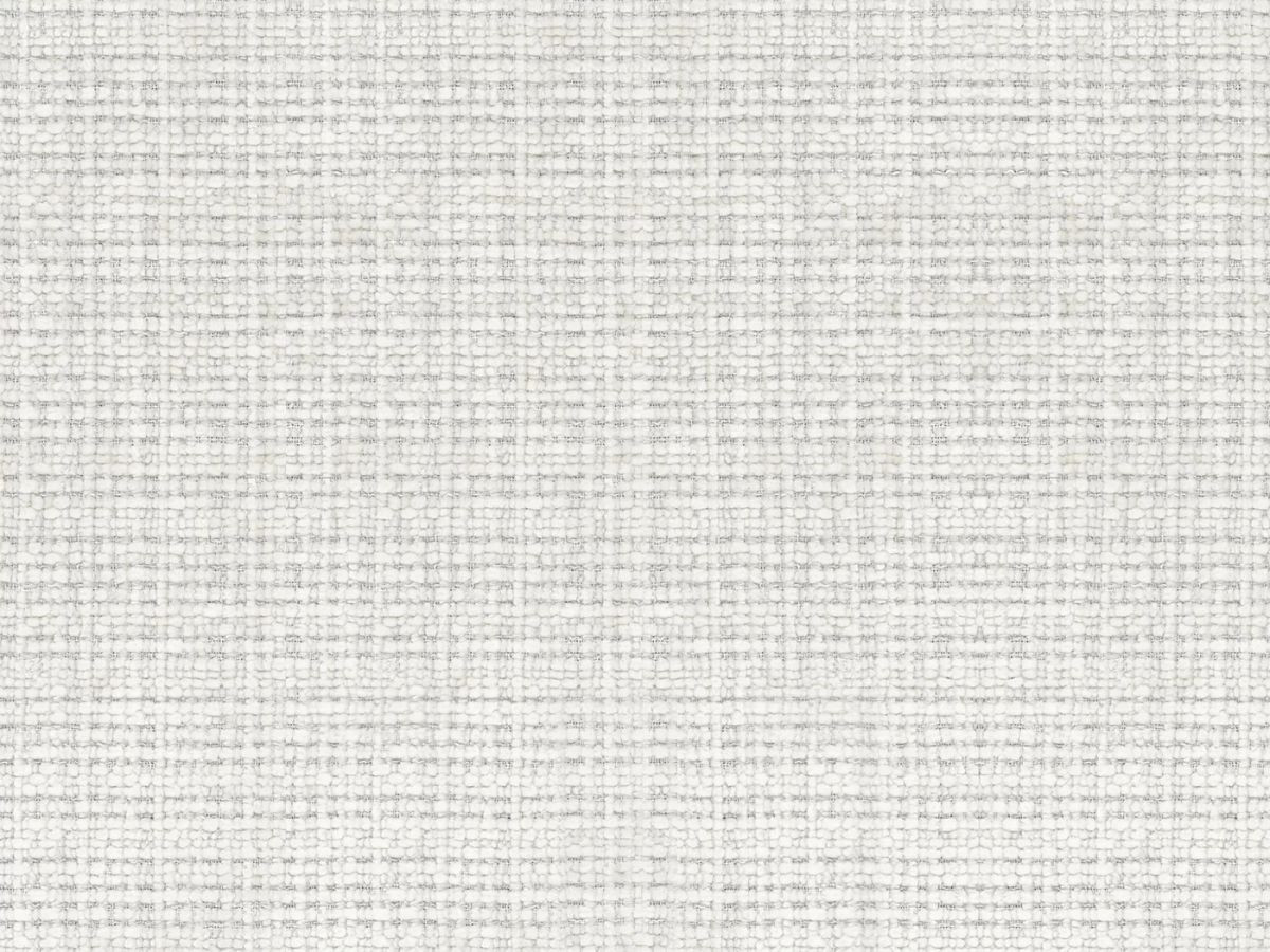 Bobochic Denise Wohnlandschaft mit Pouf Strukturstoff Weiß Ecke rechts