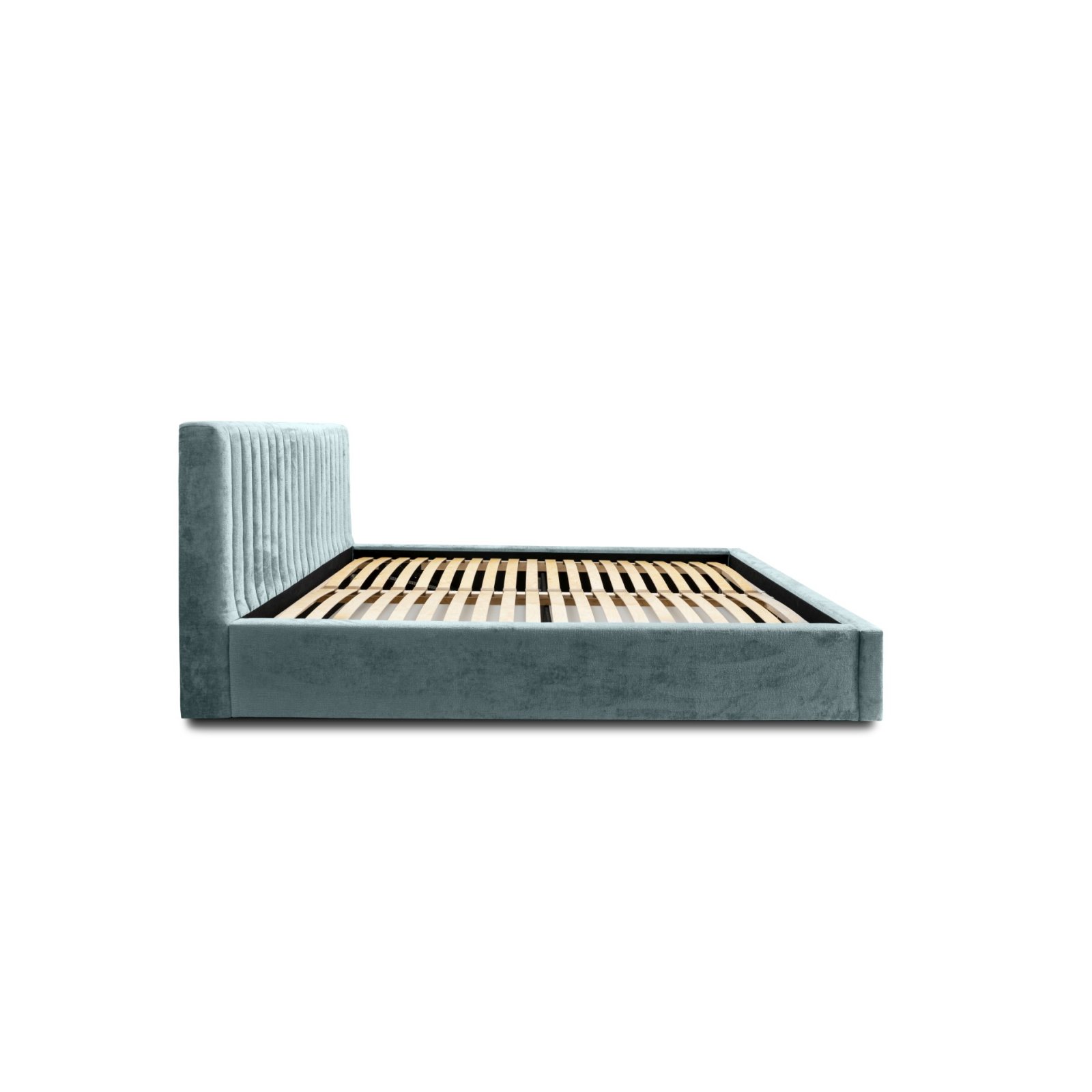 Polsterbett Velo-I Chenille 160x200 mit Metallrahmen Perfect Harmony 72