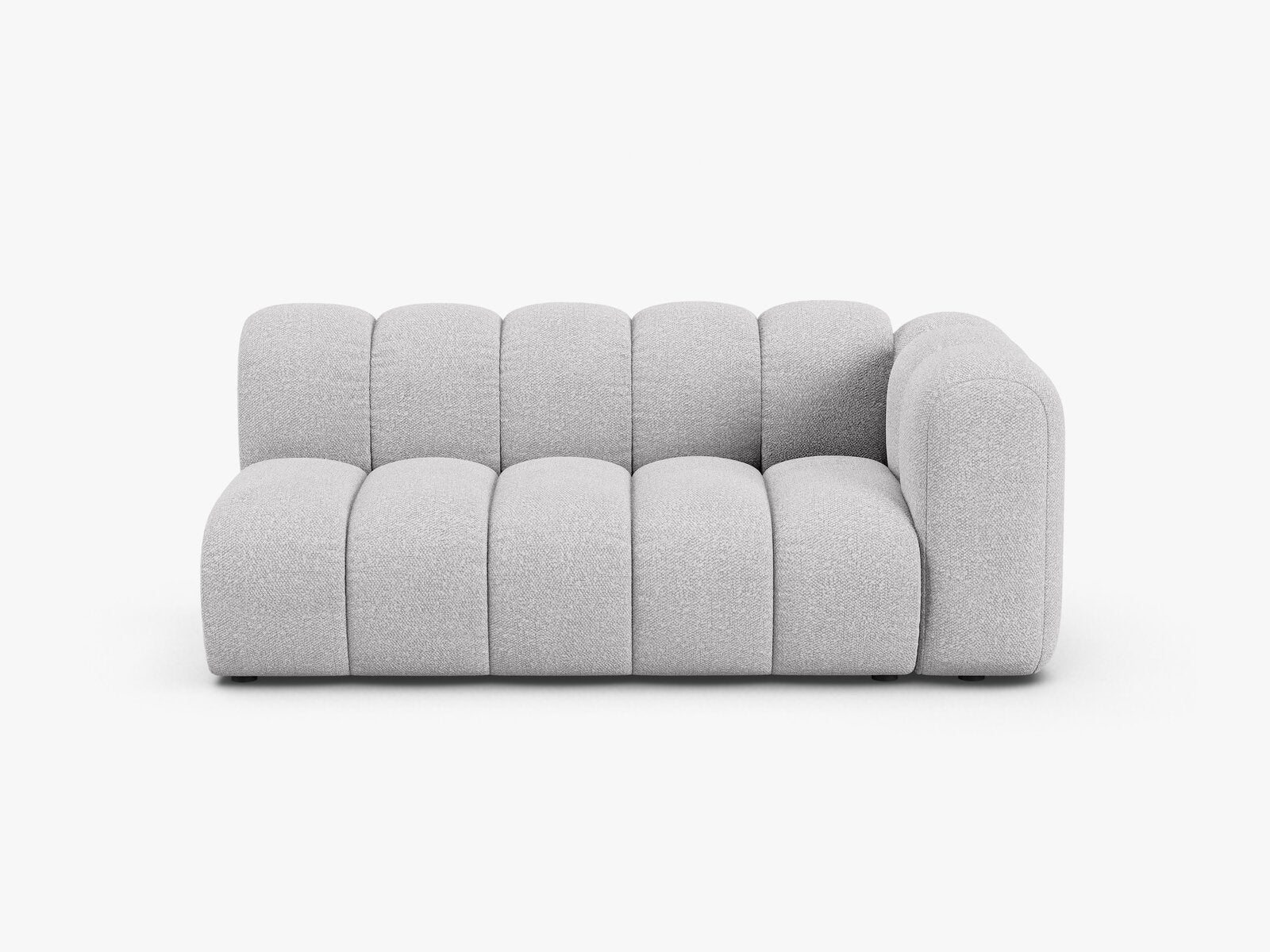 Micadoni Modul Lupine 3-Sitzer Boucle Baloo Hellgrau Rechts