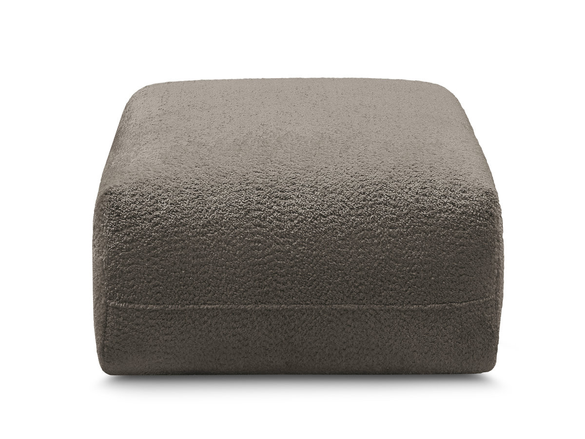 Bobochic Anda Pouf Chenille Taupe