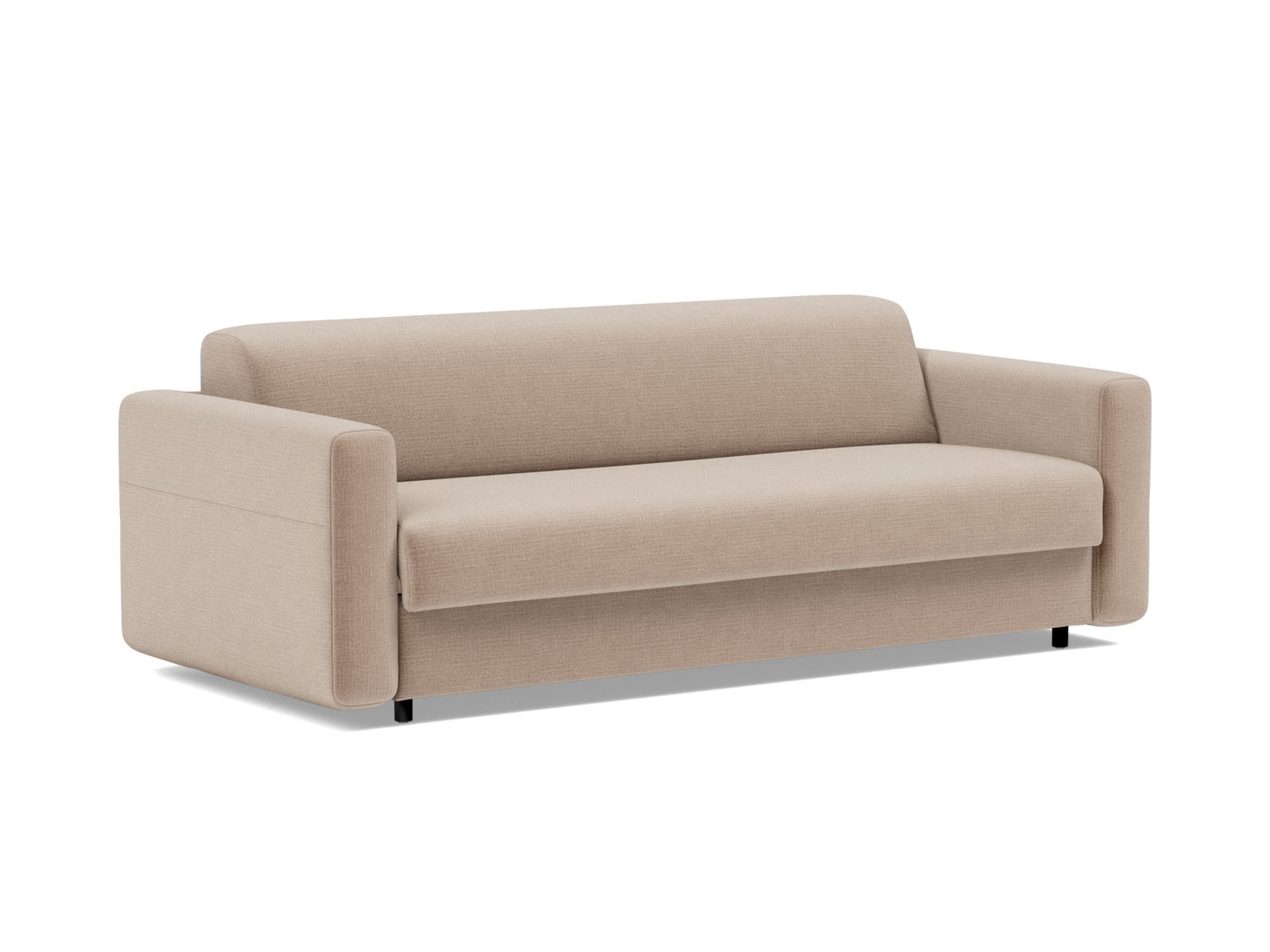 Schlafsofa Killian mit Taschenfederkernmatratze 160 Chenille Esina 417-Mocha