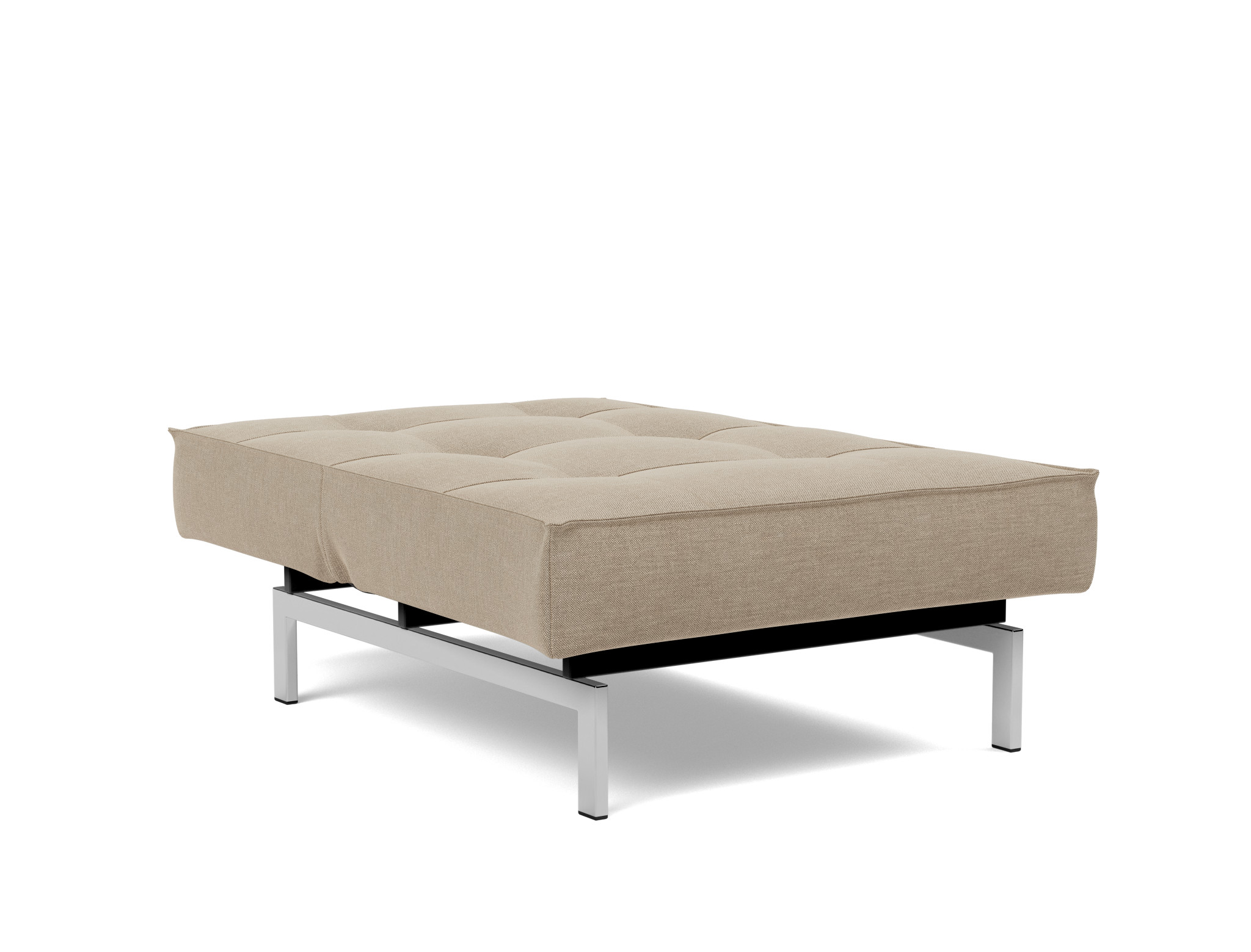 Sessel Splitback Flachgewebe Phobos 587-Mocha Beine Chrom