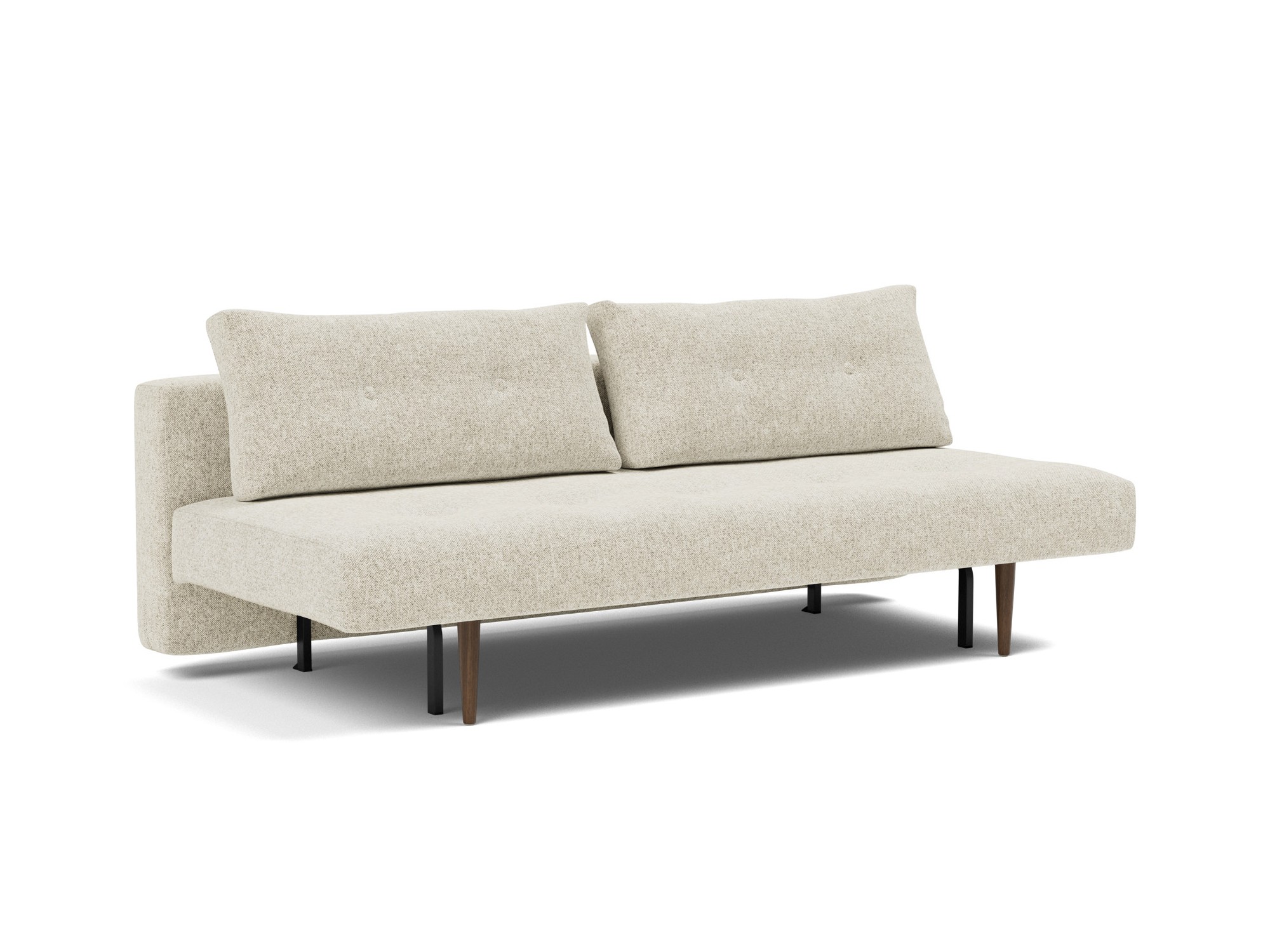 Schlafsofa Recast Strukturierter Stoff Taura 357-Off-White