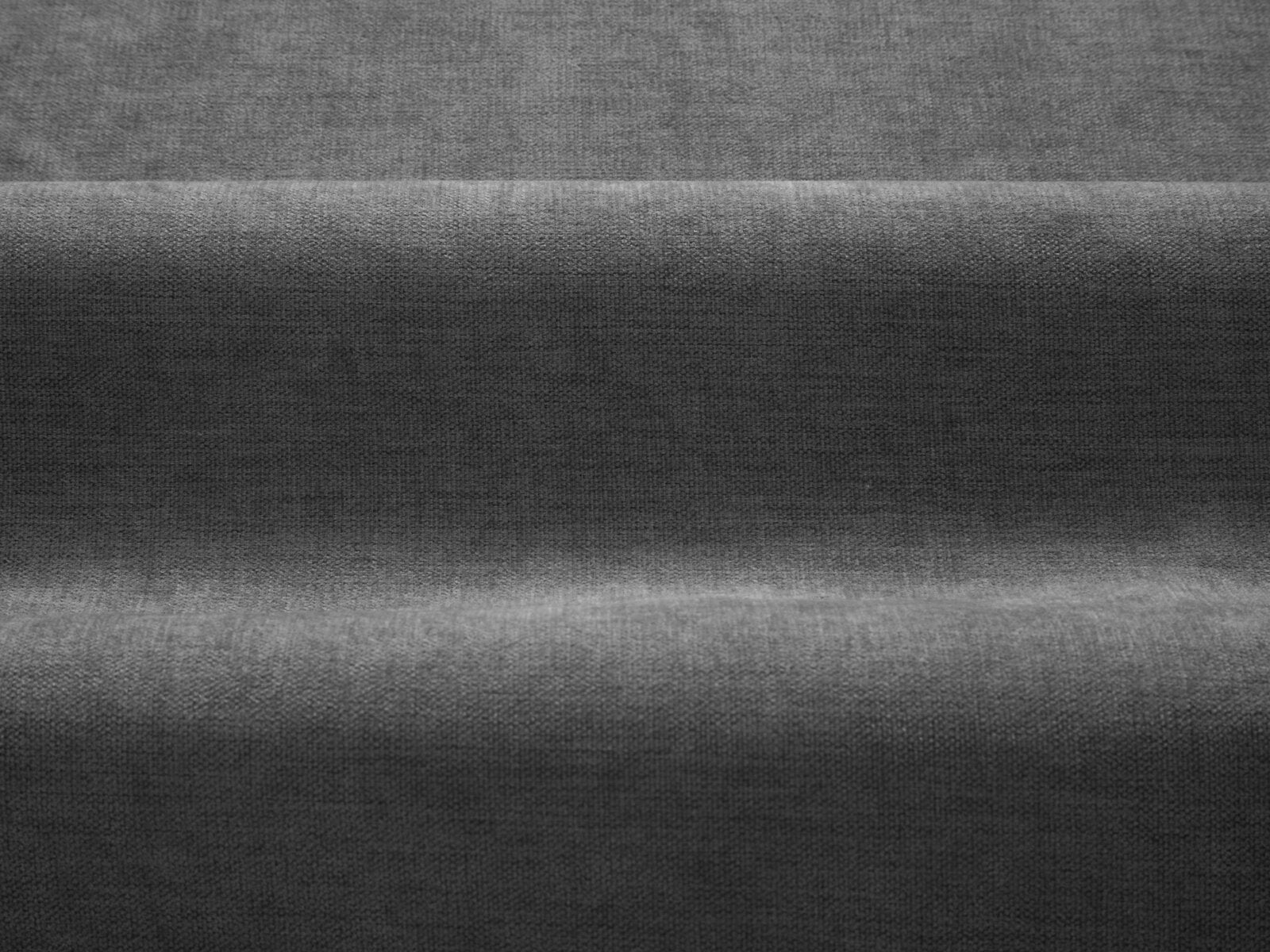 Micadoni Ada Sofa 4-Sitzer Strukturierter Stoff Wind Dunkelgrau