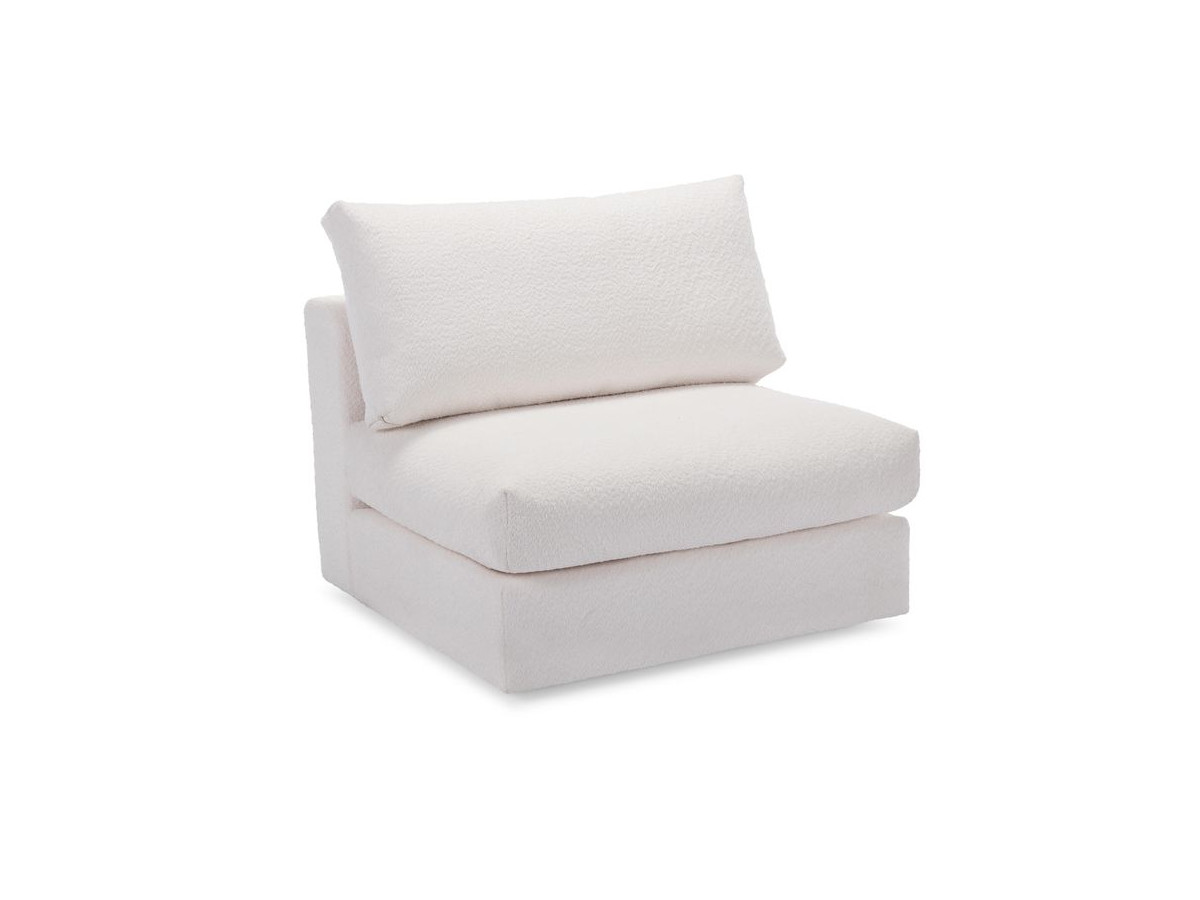 Bobochic Paris Sofamodul 1-Sitzer Bouclé-Stoff Braun