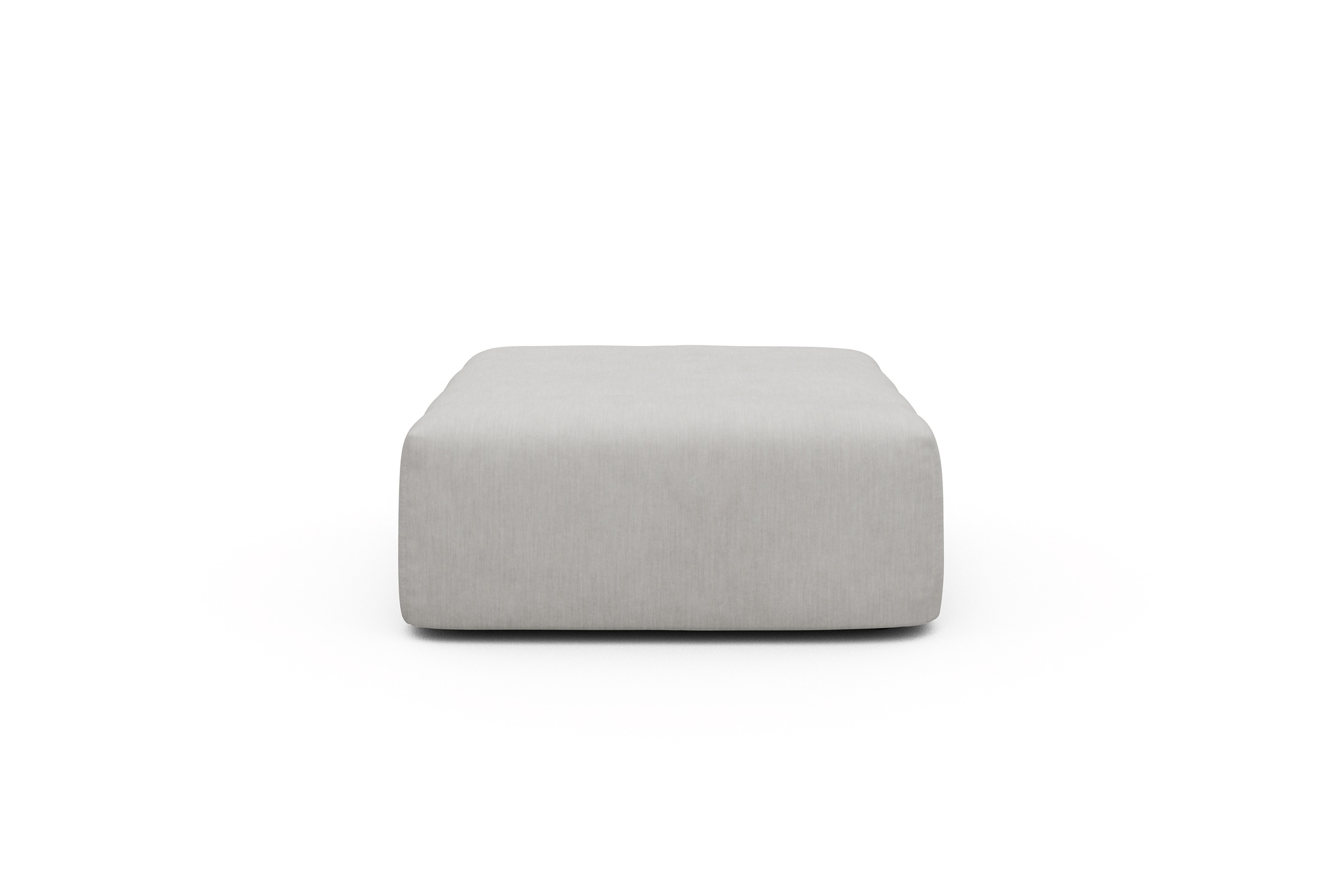 Sitzhocker Hugo Ottomane Vivus-Dusty-Off-White