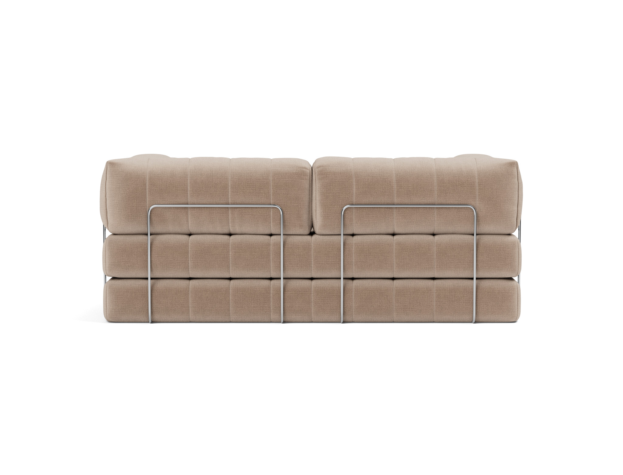 Schlafsofa CozyPad mit Armlehnen Chenille Esina 417-Mocha