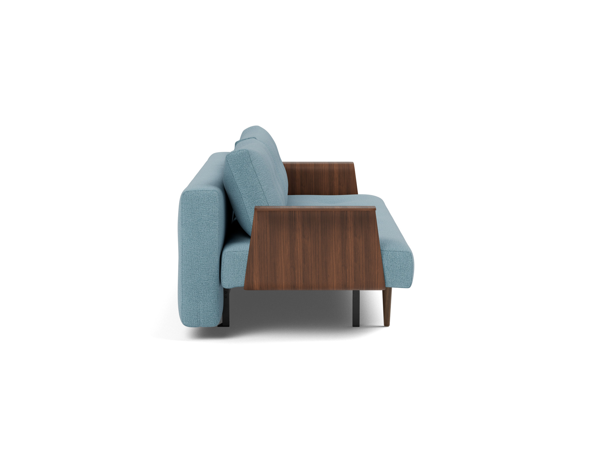 Schlafsofa Recast mit Armlehnen Flachgewebe Mixed Dance 525-Light-Blue