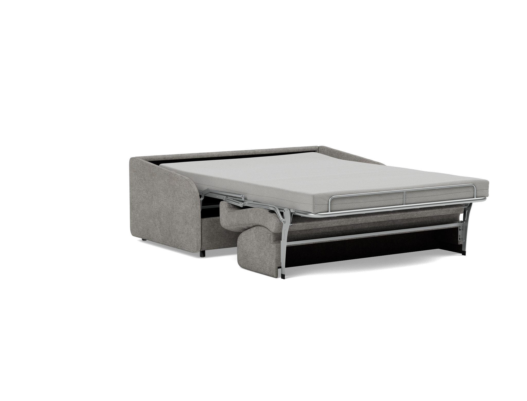 Schlafsofa Eivor mit Taschenfederkernmatratze 140 Flachgewebe Avella 282-Warm-Grey