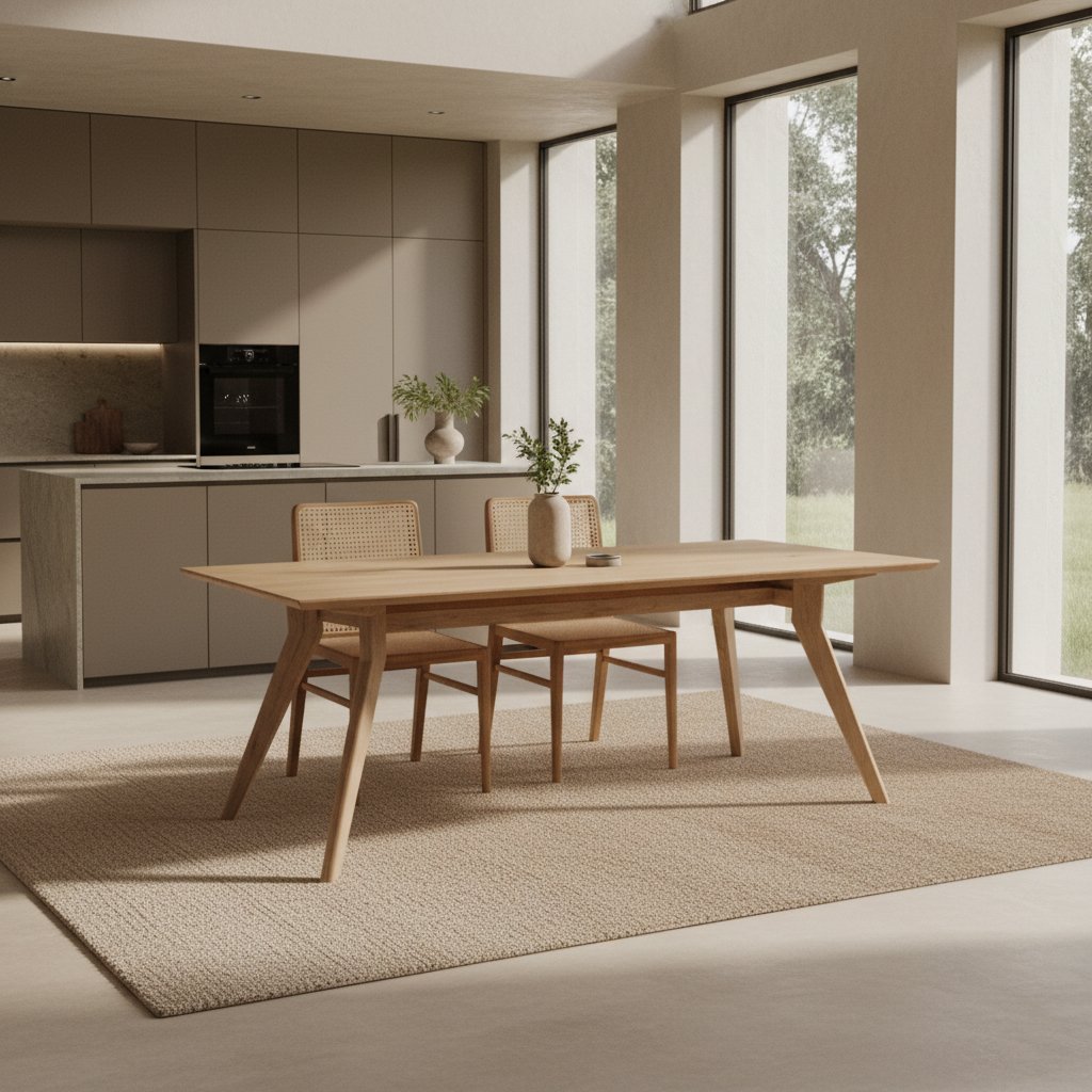 Raw Materials Studio Esstisch aus Teakholz 200cm