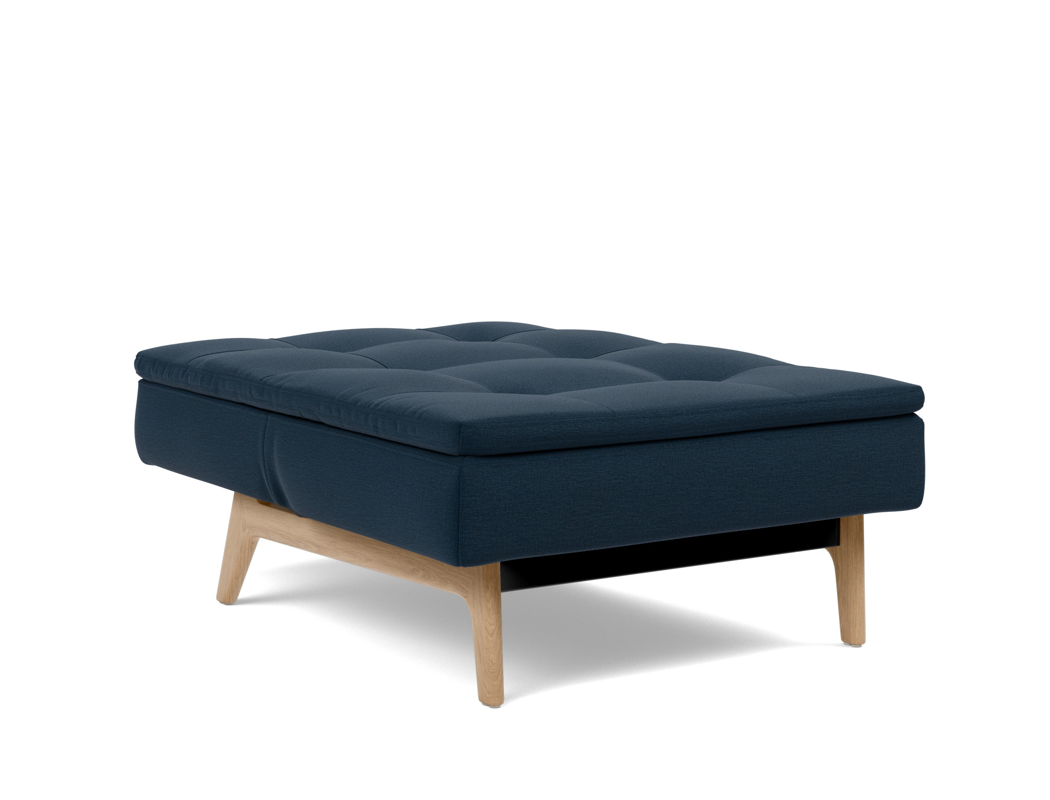 Sessel Dublexo Flachgewebe Mixed Dance 528-Blue Beine Eiche