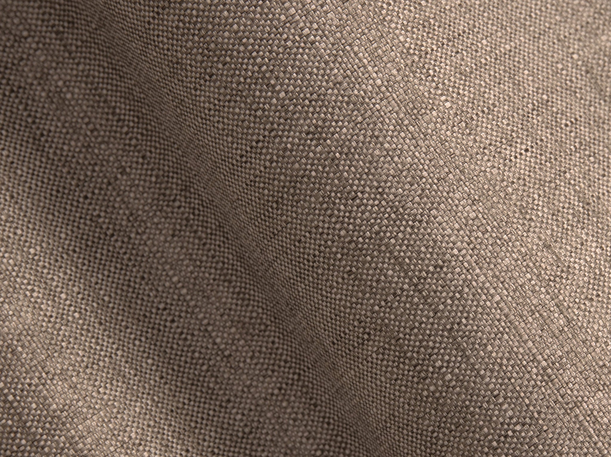 Micadoni modulares Sofa Pola 2-Sitzer Strukturierter Stoff Babel Hellbraun