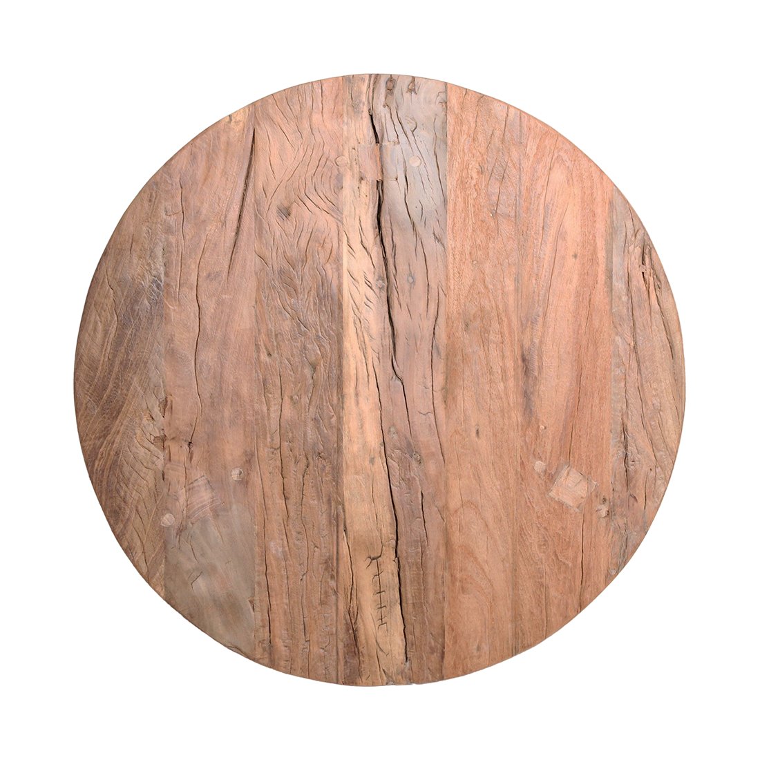 Raw Materials Couchtisch rund Recyclingholz 70cm