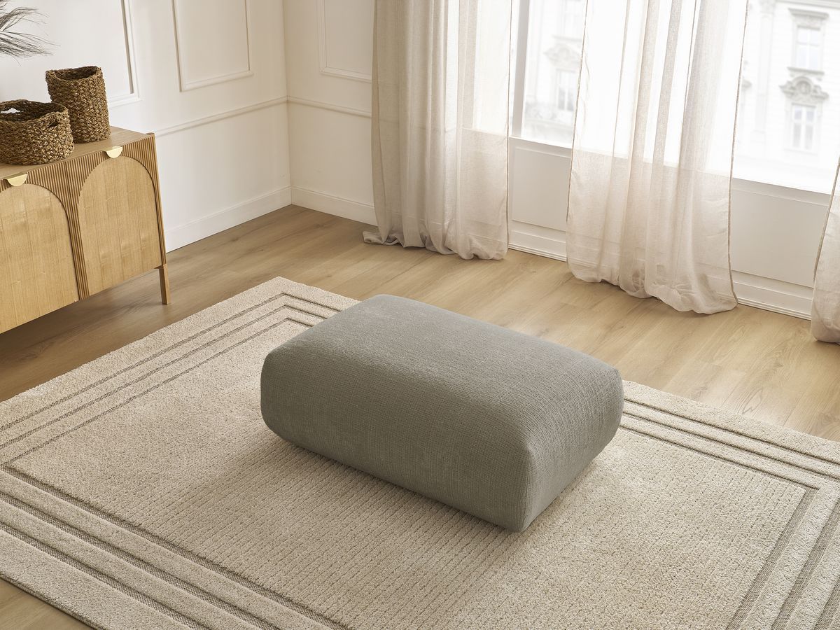 Bobochic Sirius Sofa 1-Sitzer Strukturstoff Taupe