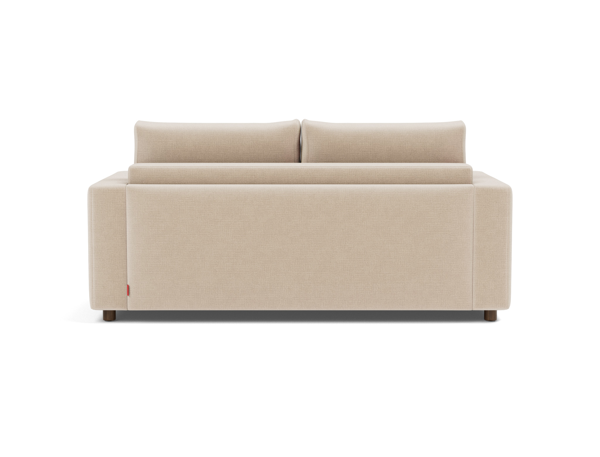 Schlafsofa Neah mit Standard-Armlehnen 160 Chenille Esina 410-Almond-Beige