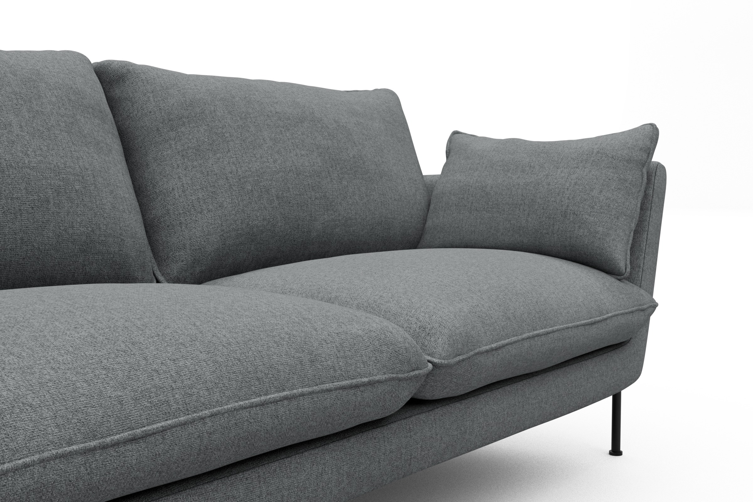 Sofa Anton 2-Sitzer Casone-Gravel-Grey