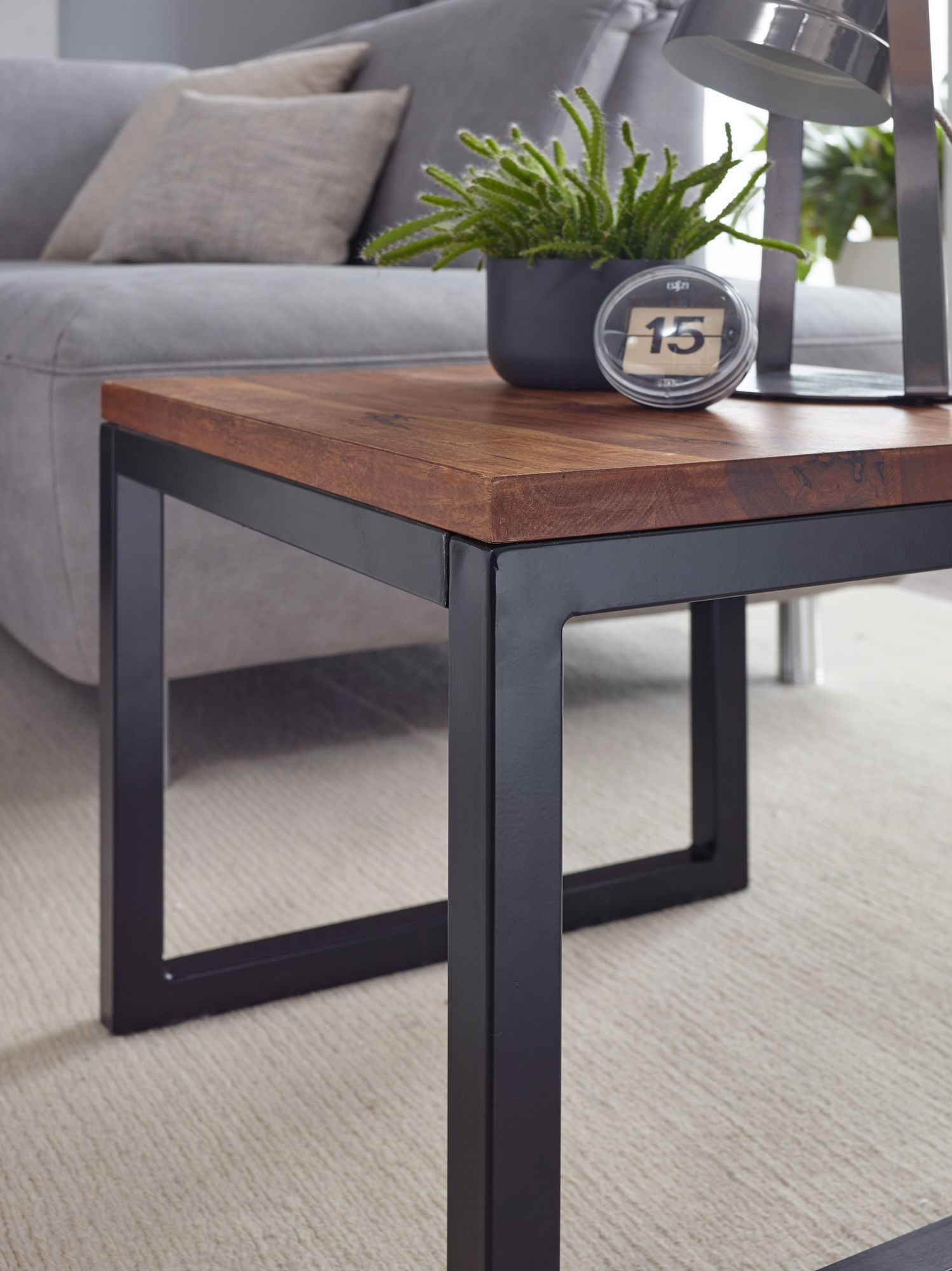 Beistelltisch Vinding Massivholz Braun 45 × 45 × 40 cm