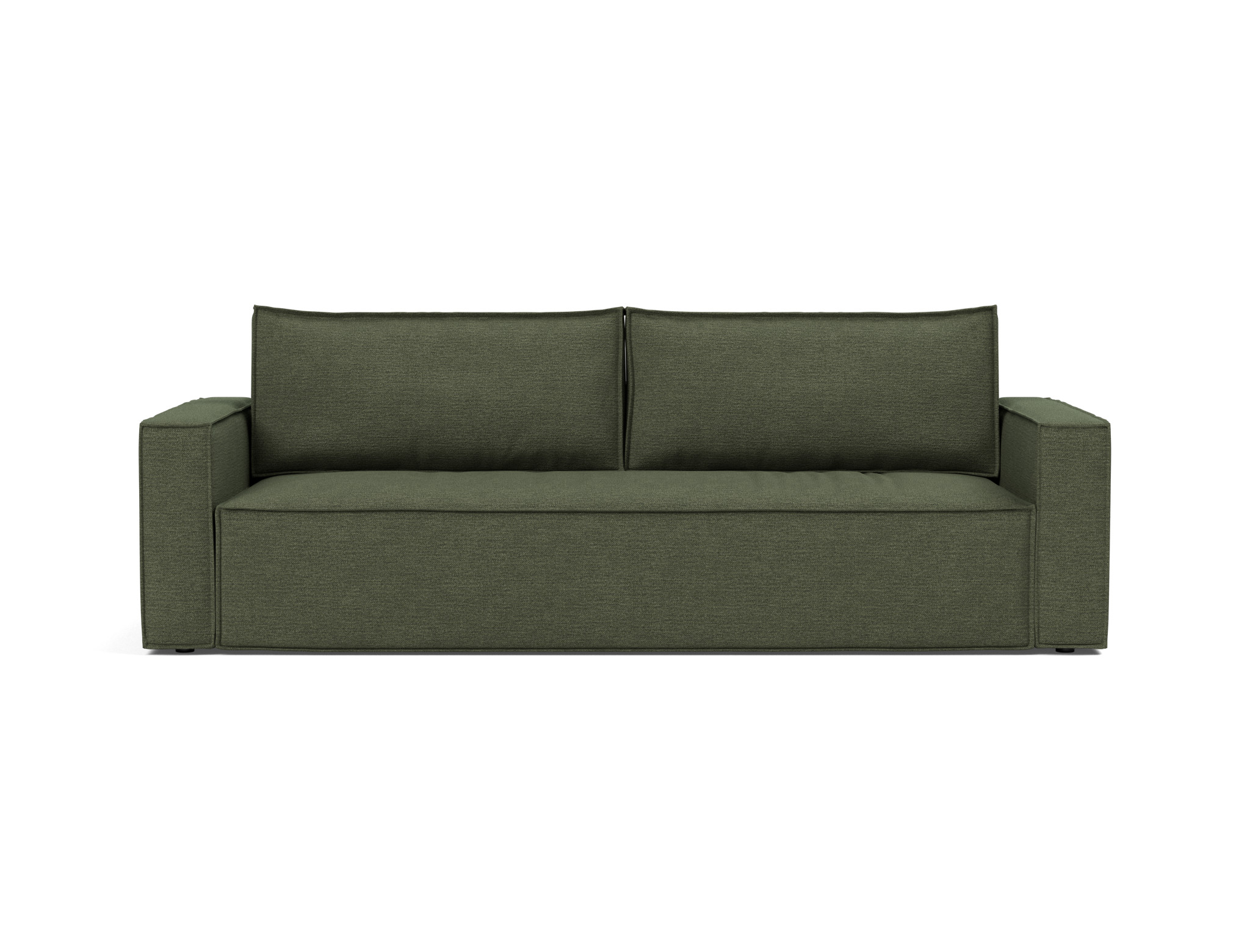 Schlafsofa Newilla Strukturierter Stoff Taura 353-Forest