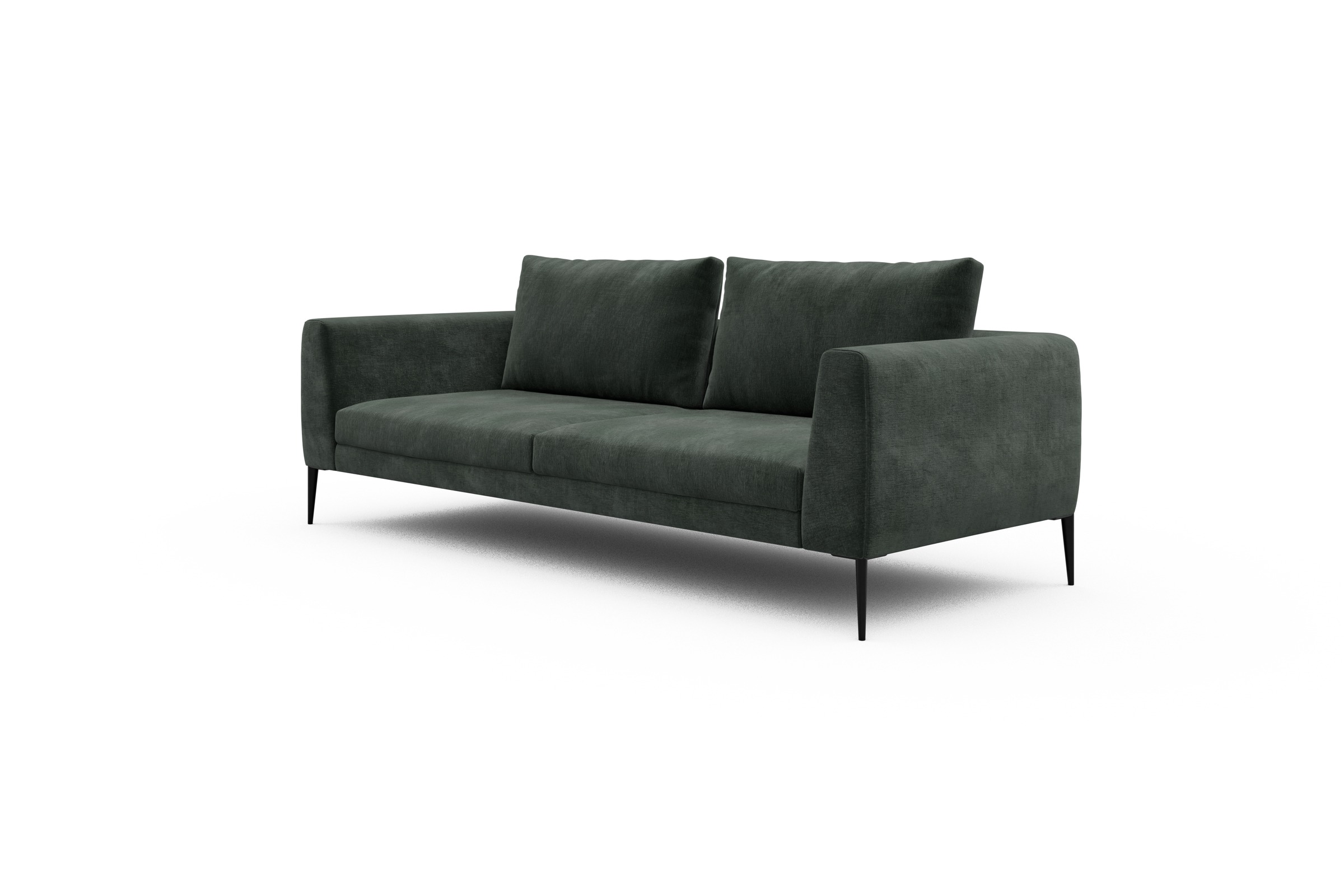 Sofa Paul 3-Sitzer Smooth-Laurel-Green