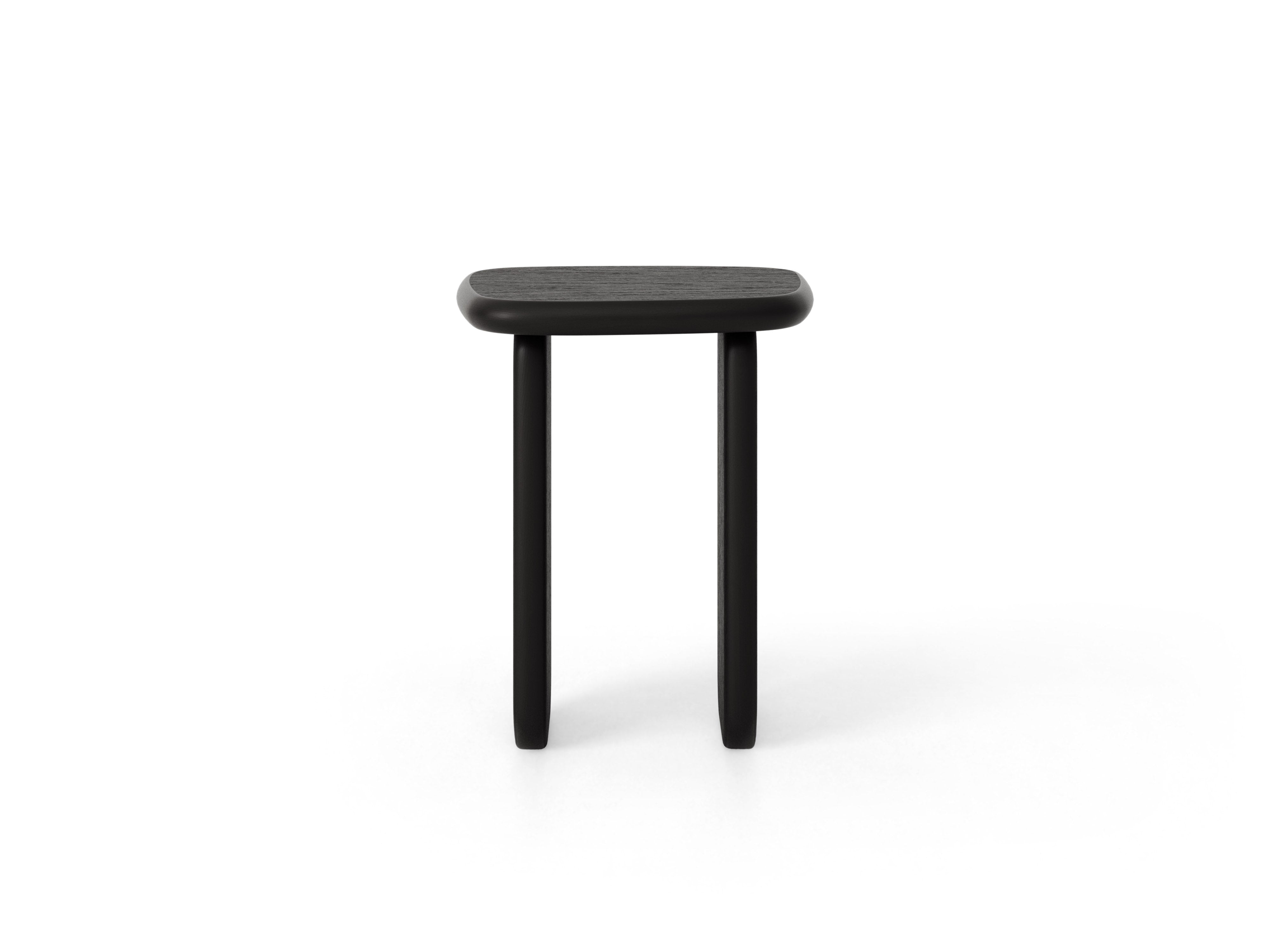 Micadoni Lana Kaffeetisch 37 cm Schwarze Eiche