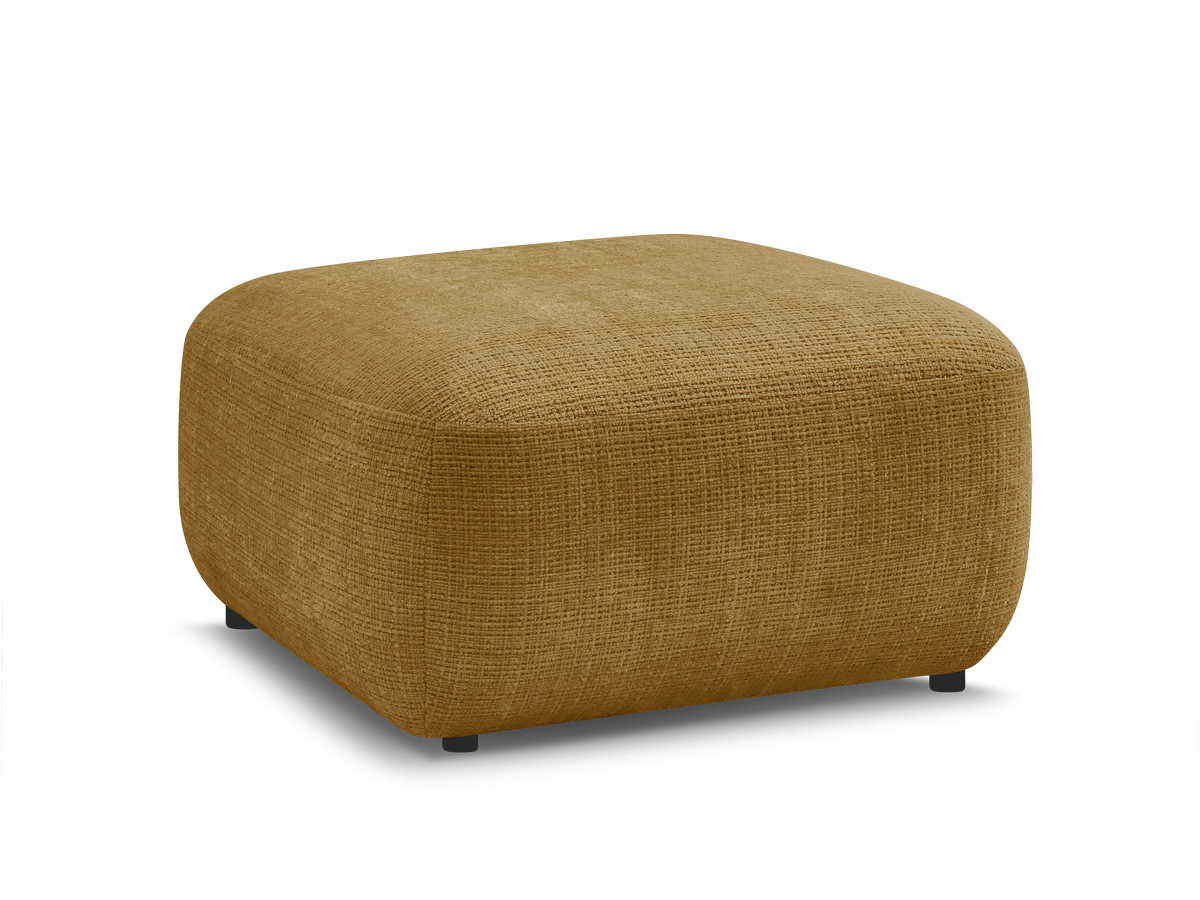 Bobochic Denise Pouf Strukturstoff Gelb