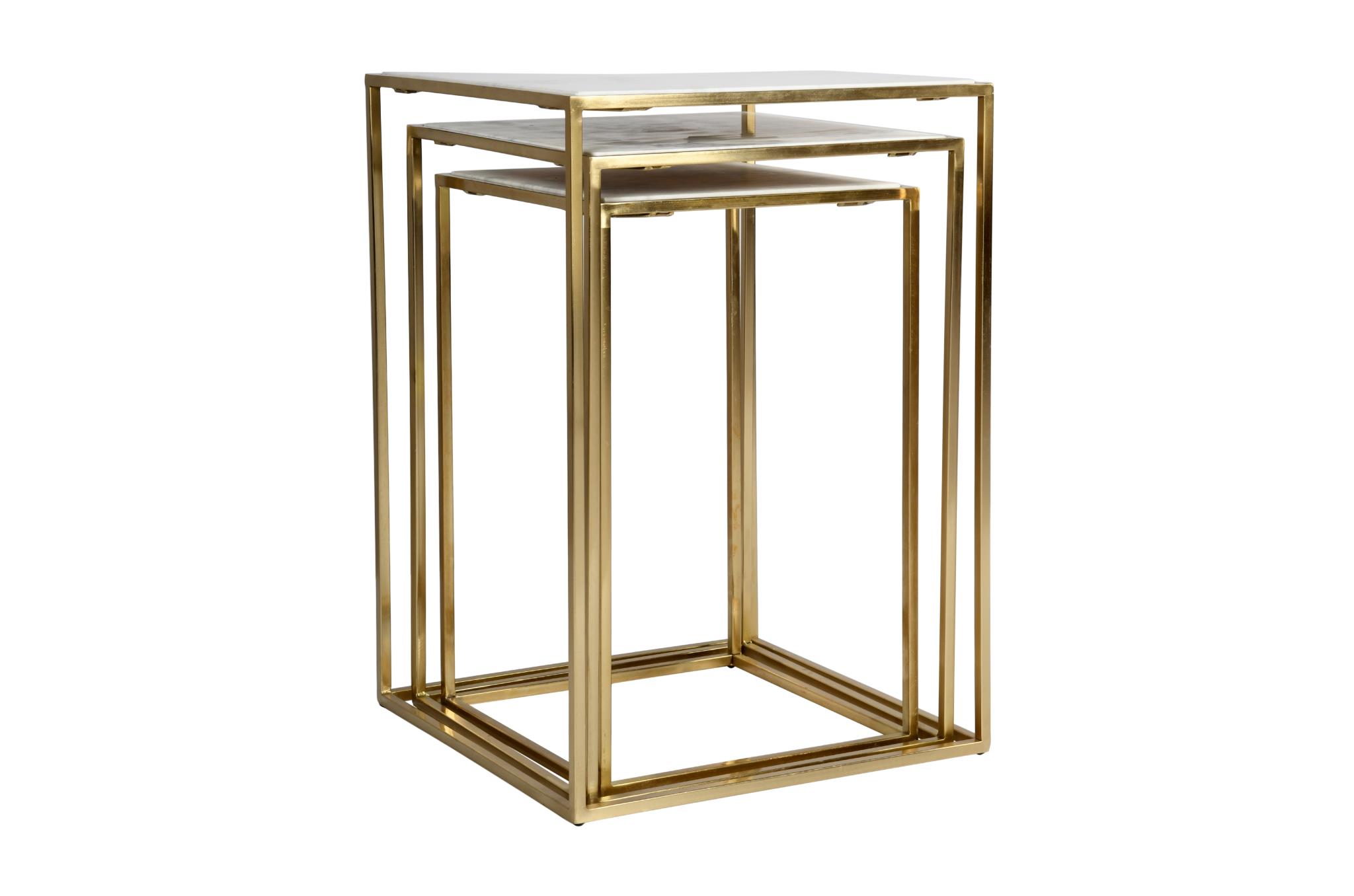 Livin Hill Tischsatz eckig Avola Gold AV2130-38
