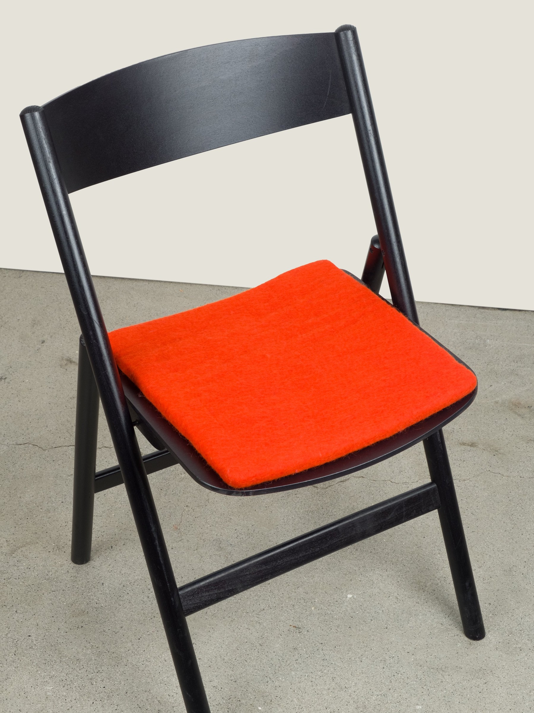 myfelt Mats Filz-Sitzauflage Rotorange 36 x 36 cm