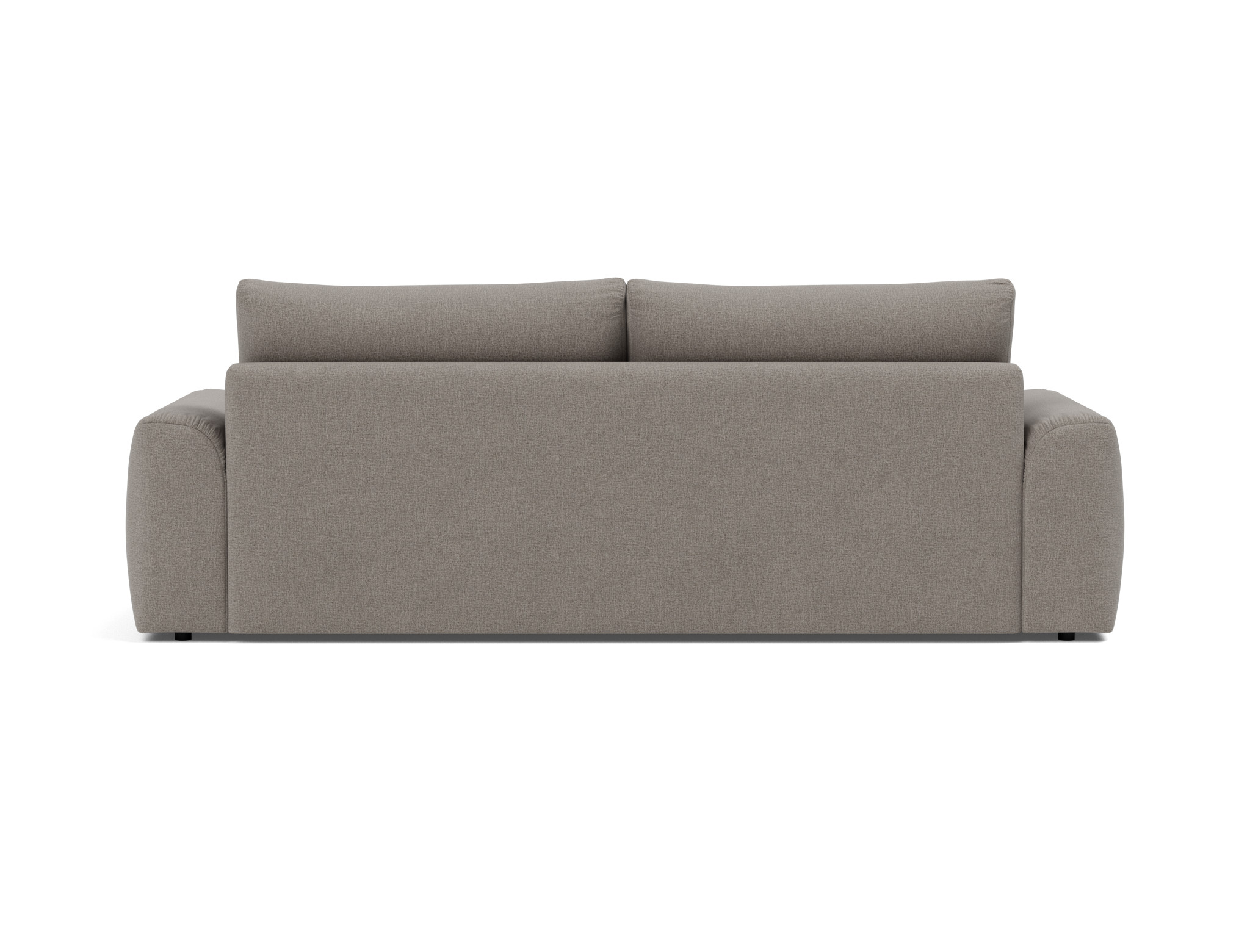 Schlafsofa Norum mit Chunky-Armlehnen Flachgewebe Mixed Dance 521-Grey