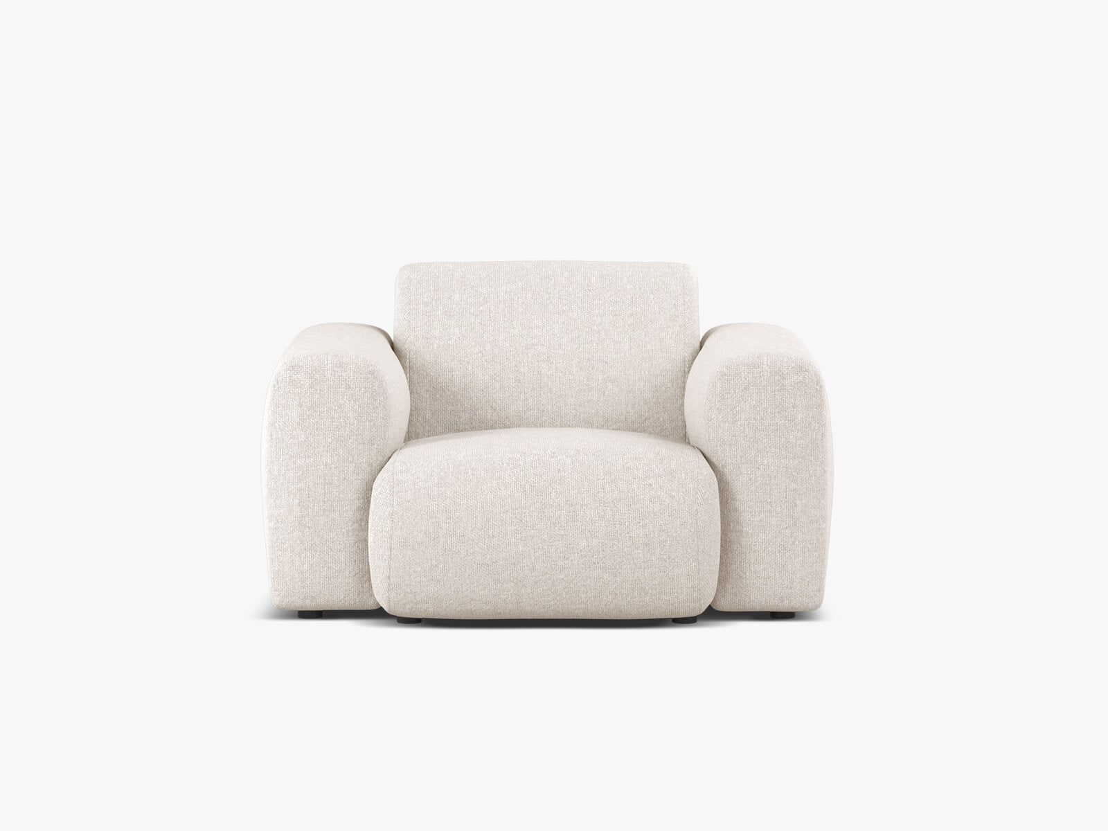 Micadoni Sessel Molino Chenille Eden Helles Beige